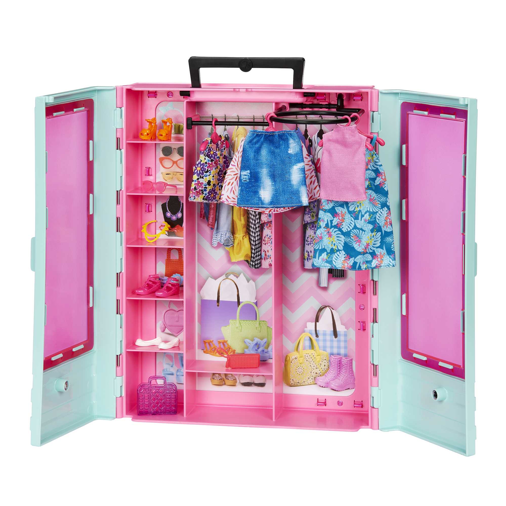 Barbie Coffret de Jeu Armoire Mode. 3 Tenues. Accessoires. 3-8 Ans - Image 4