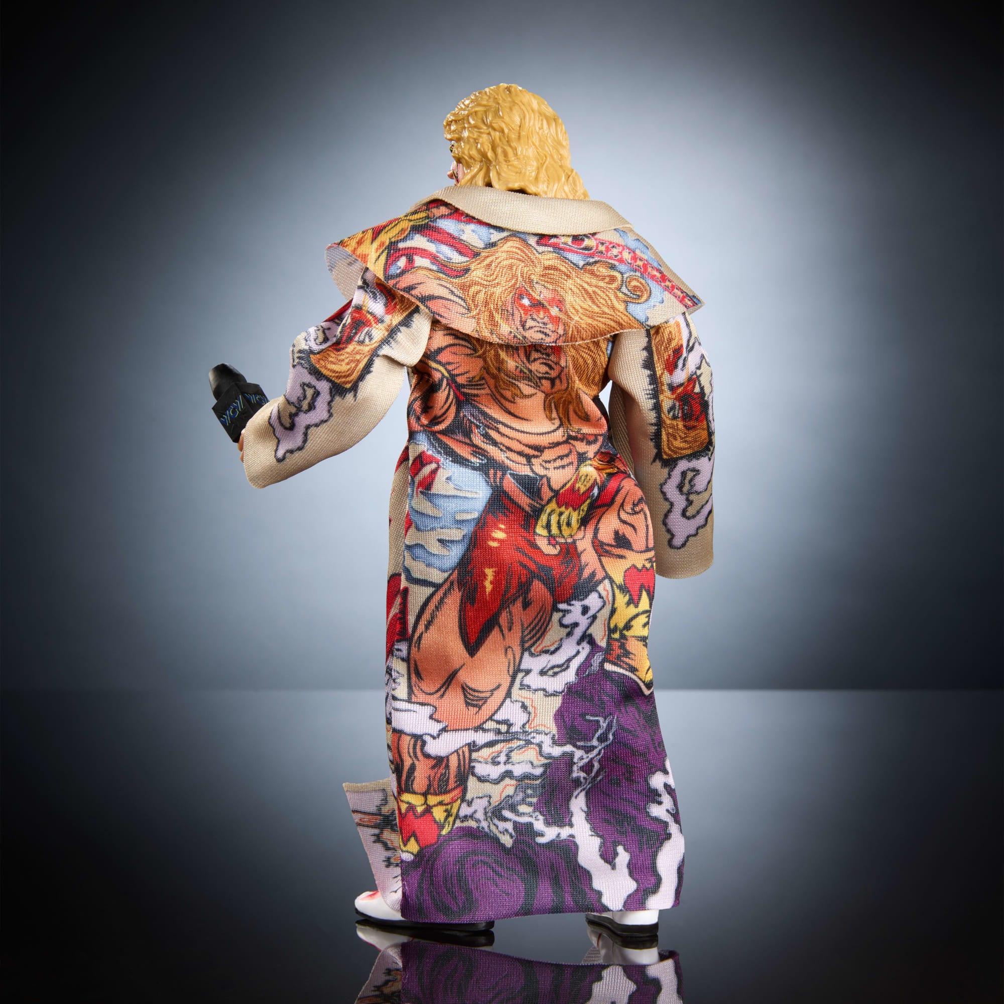WWE Monday Night War Elite Collection Ultimate Warrior Action Figure & Dusty Rhodes Build-A-Figure Parts - Image 4