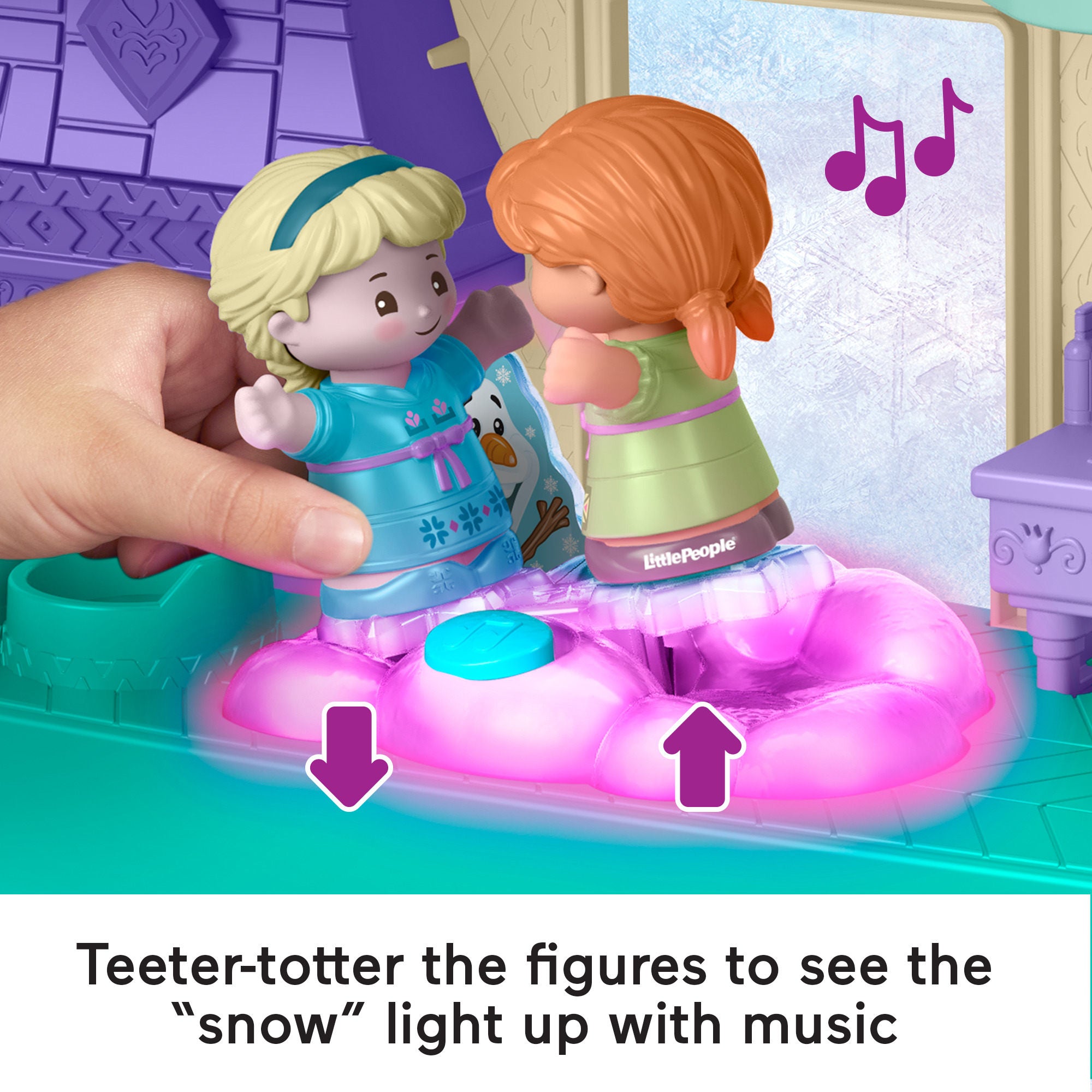 Disney Frozen Arendelle Castle Playset By Little People. Toddler Toys - Image 3