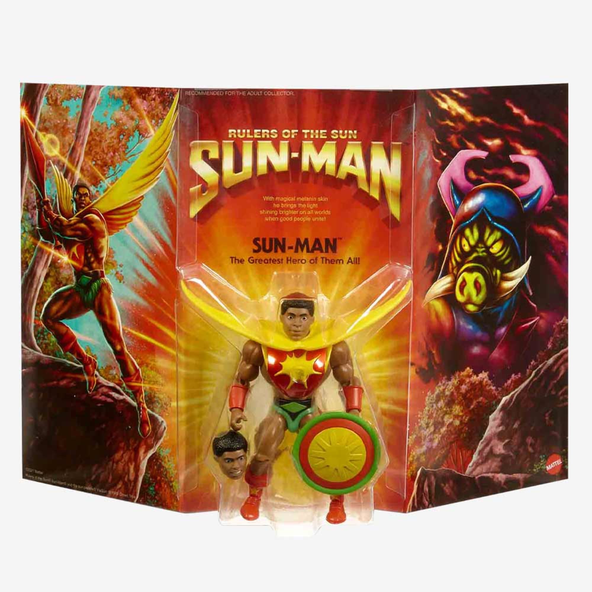 Masters of the Universe Origins Sun-Man Action Figure - Image 4