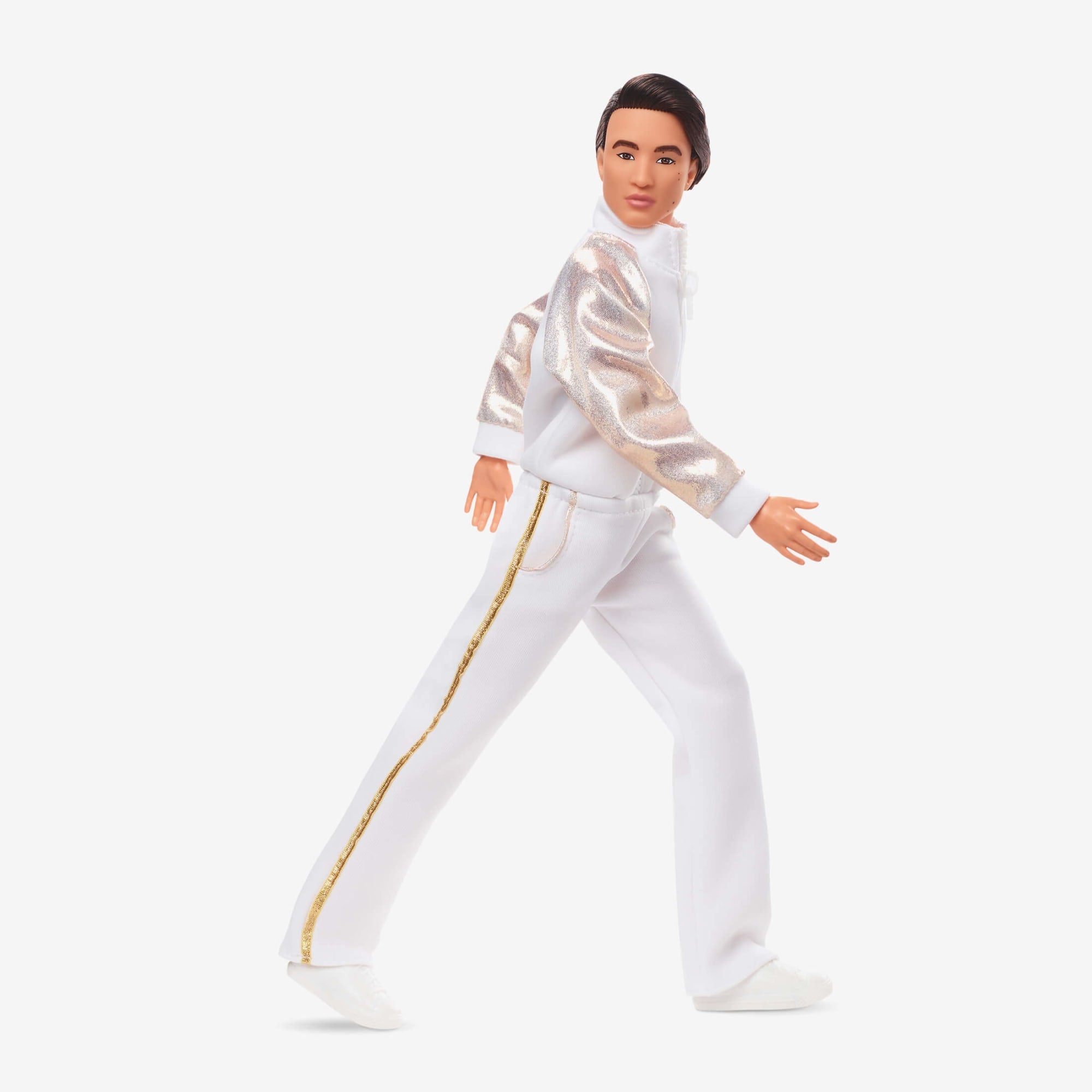 Ken Doll In White and Gold Tracksuit – Barbie The Movie - Image 14