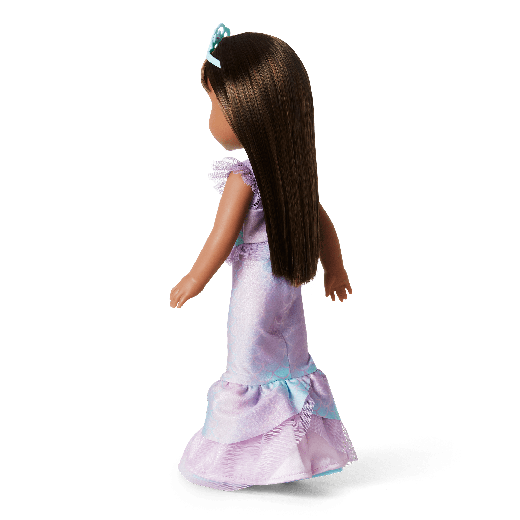 2-in-1 Sparkly Mermaid Outfit for WellieWishers™ Dolls - Image 3
