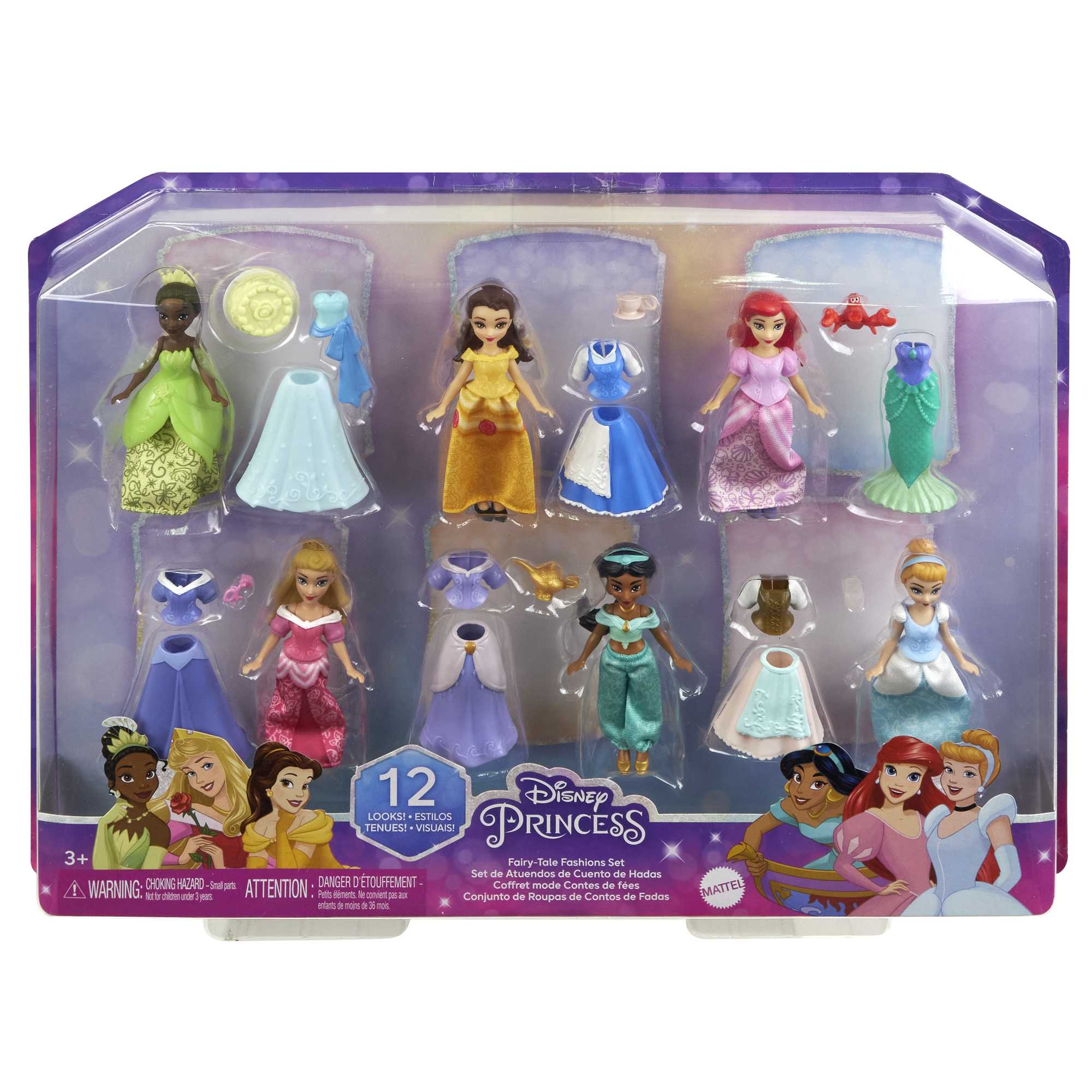 Disney Princesa Muñeca Colección Atuendos Reales - Image 6