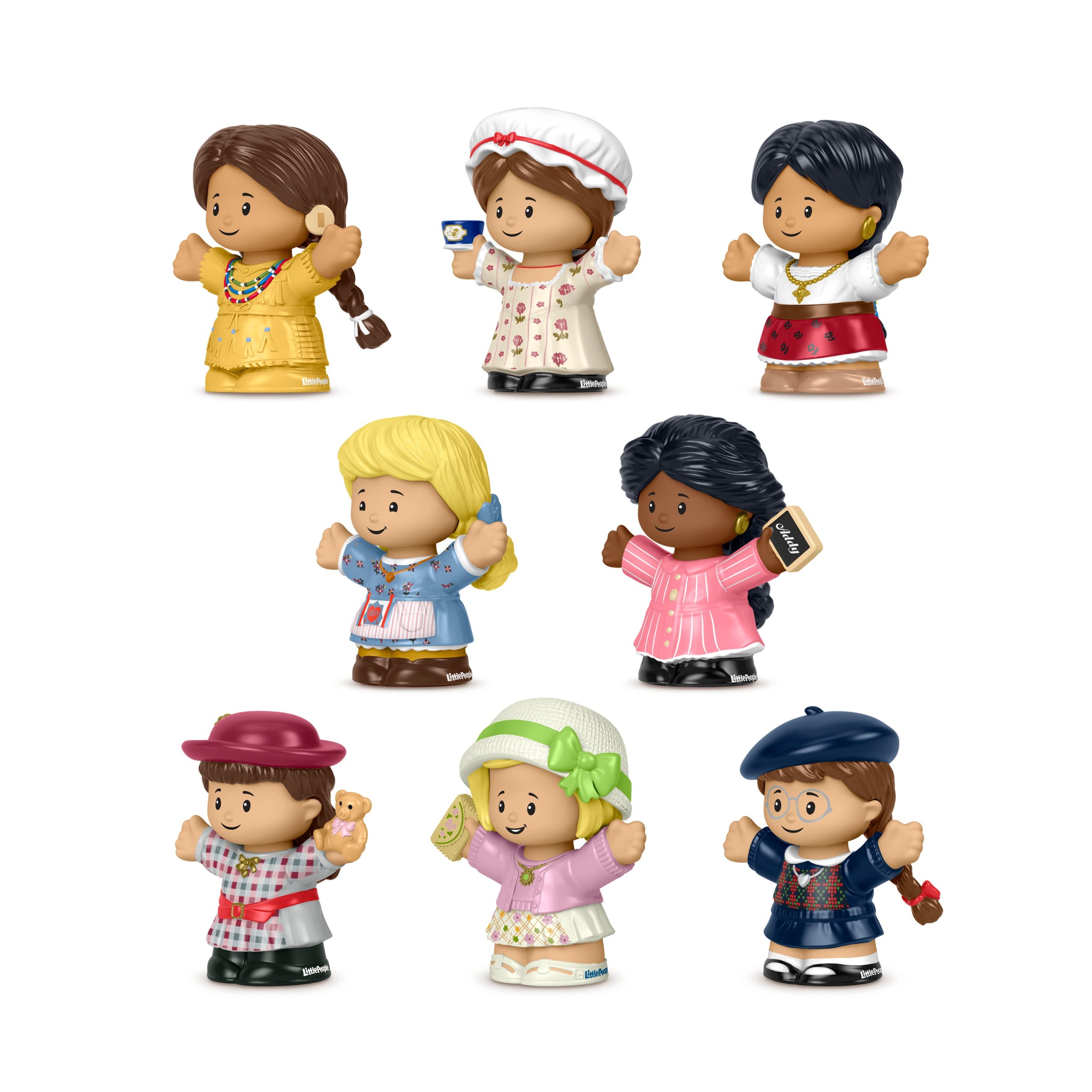Little People Collector American Girl 40th Anniversary Special Edition Set For Fans. 8 Figures - Image 3