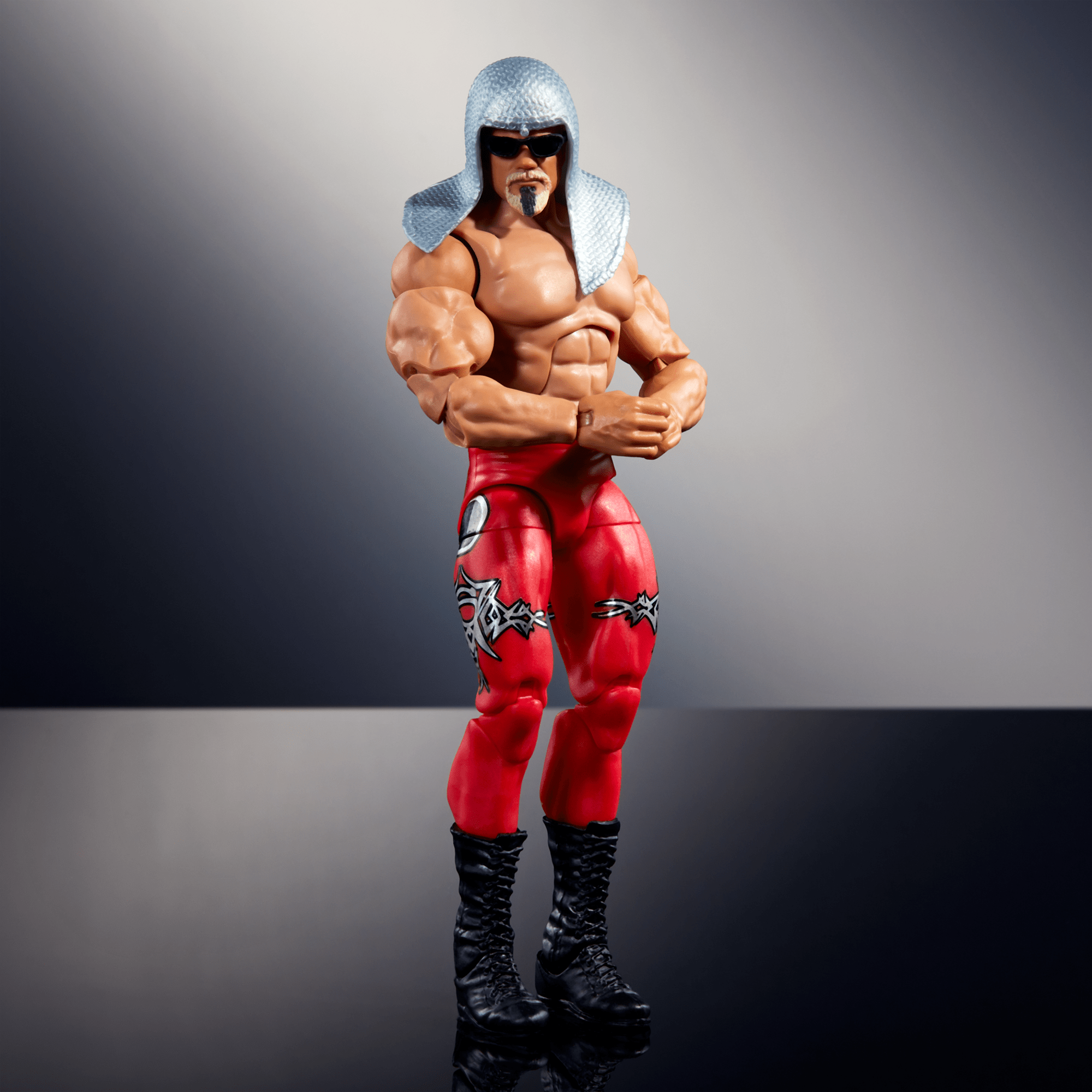 WWE Elite Scott Steiner Action Figure. 6-inch Collectible Superstar With Articulation & Accessories - Image 3
