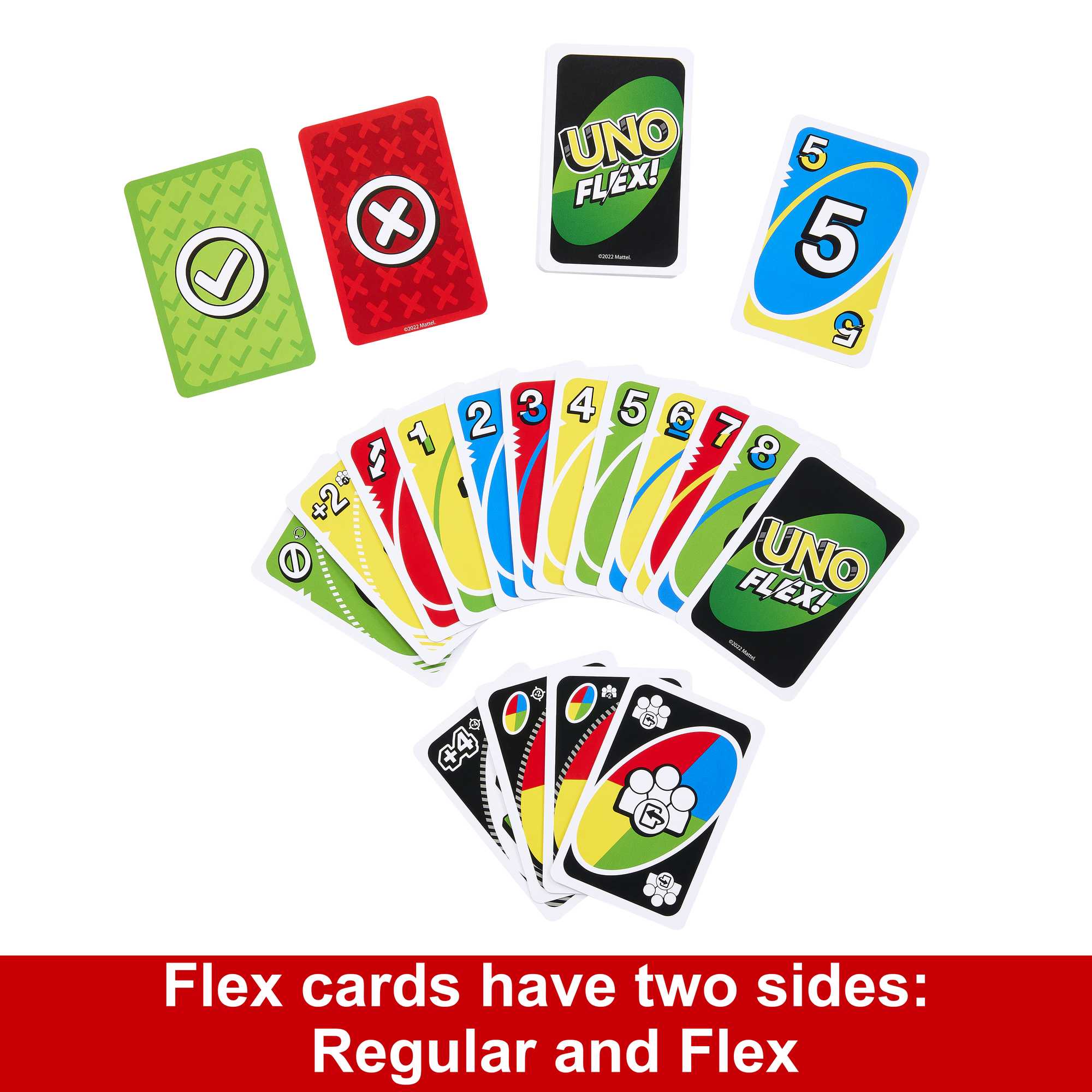 UNO Flex Card Game. Fun Games For Family And Game Nights - Image 3