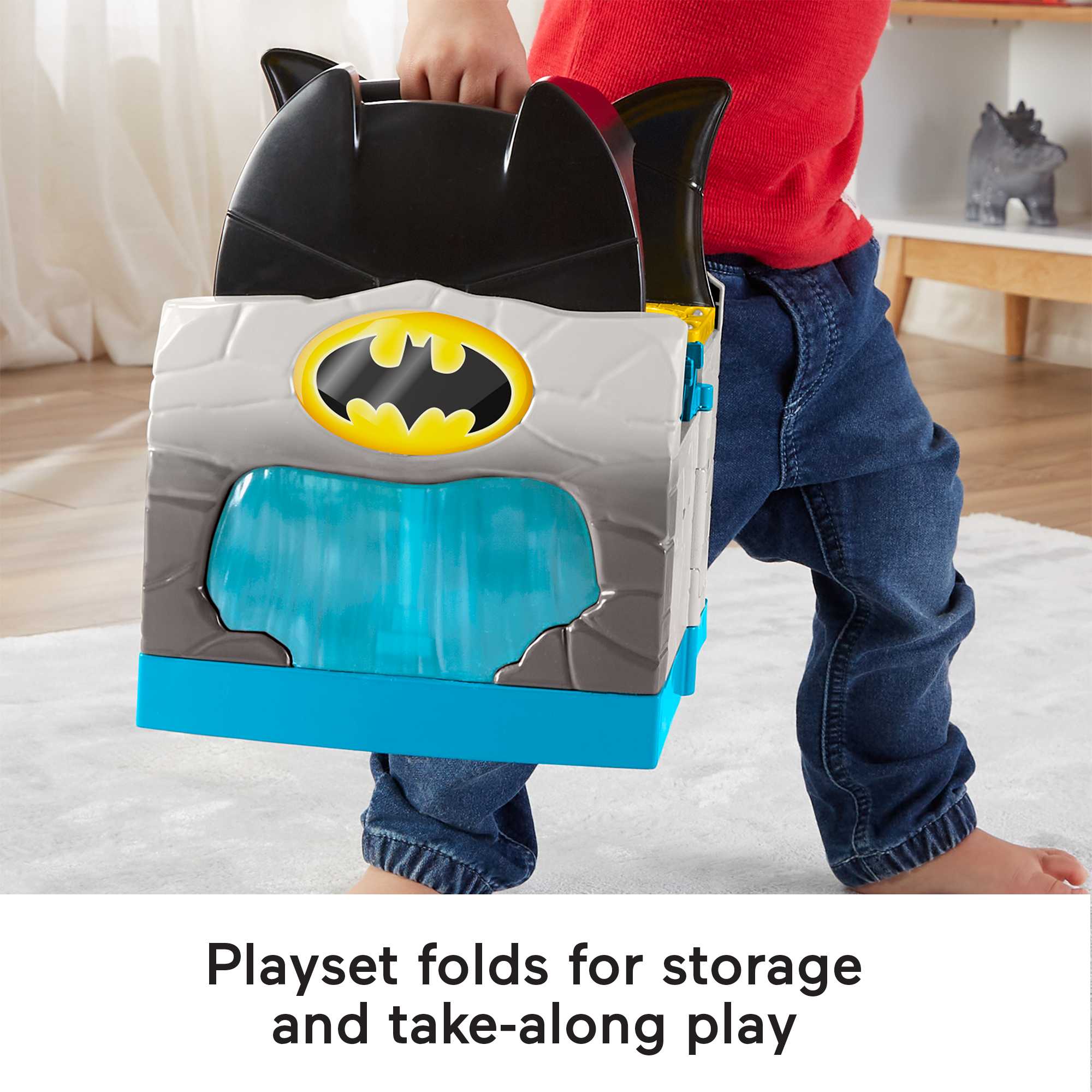 Fisher-Price Little People DC Super Friends Deluxe Batcave - Image 5