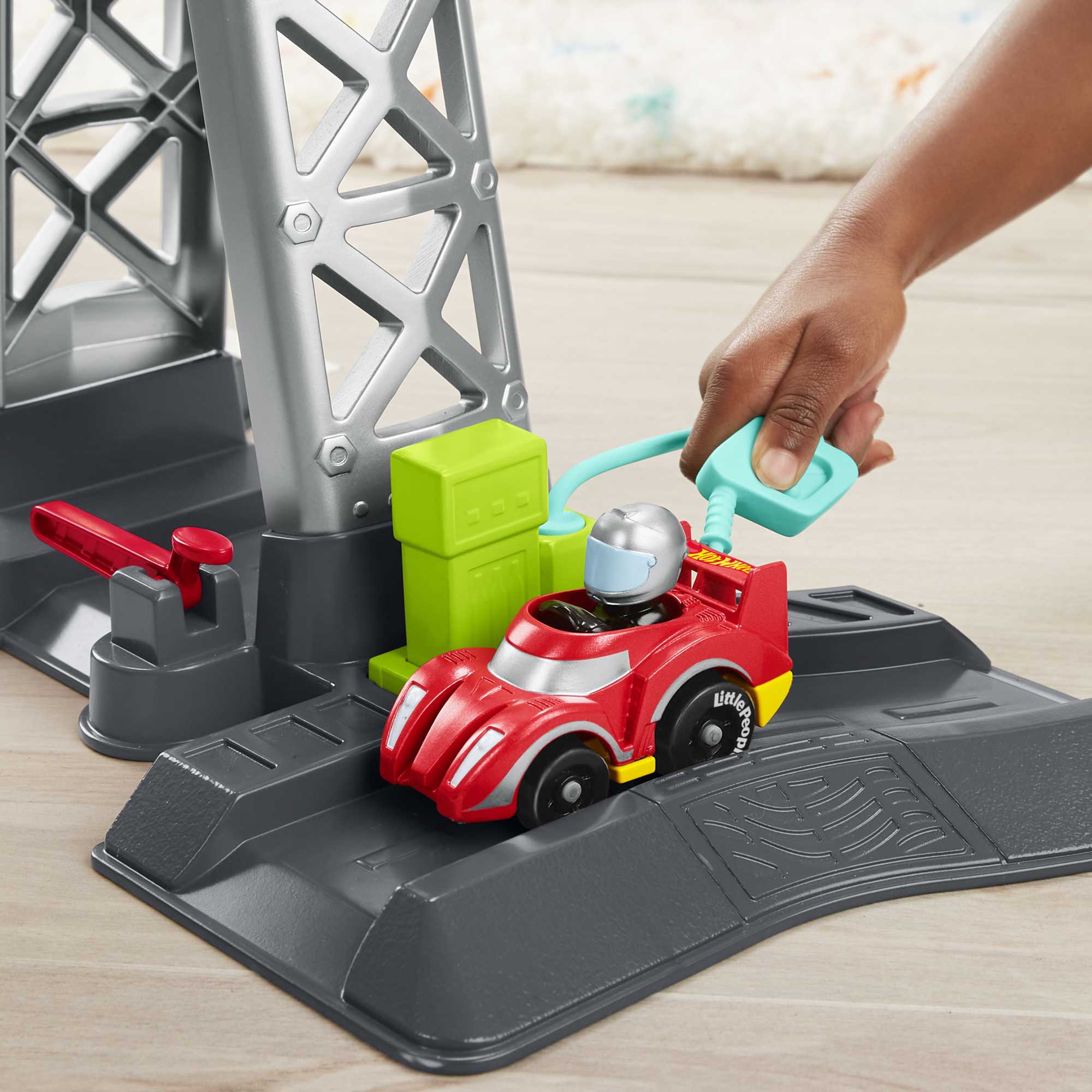 Little People Hot Wheels La Tour des Boucles de Course - Image 4