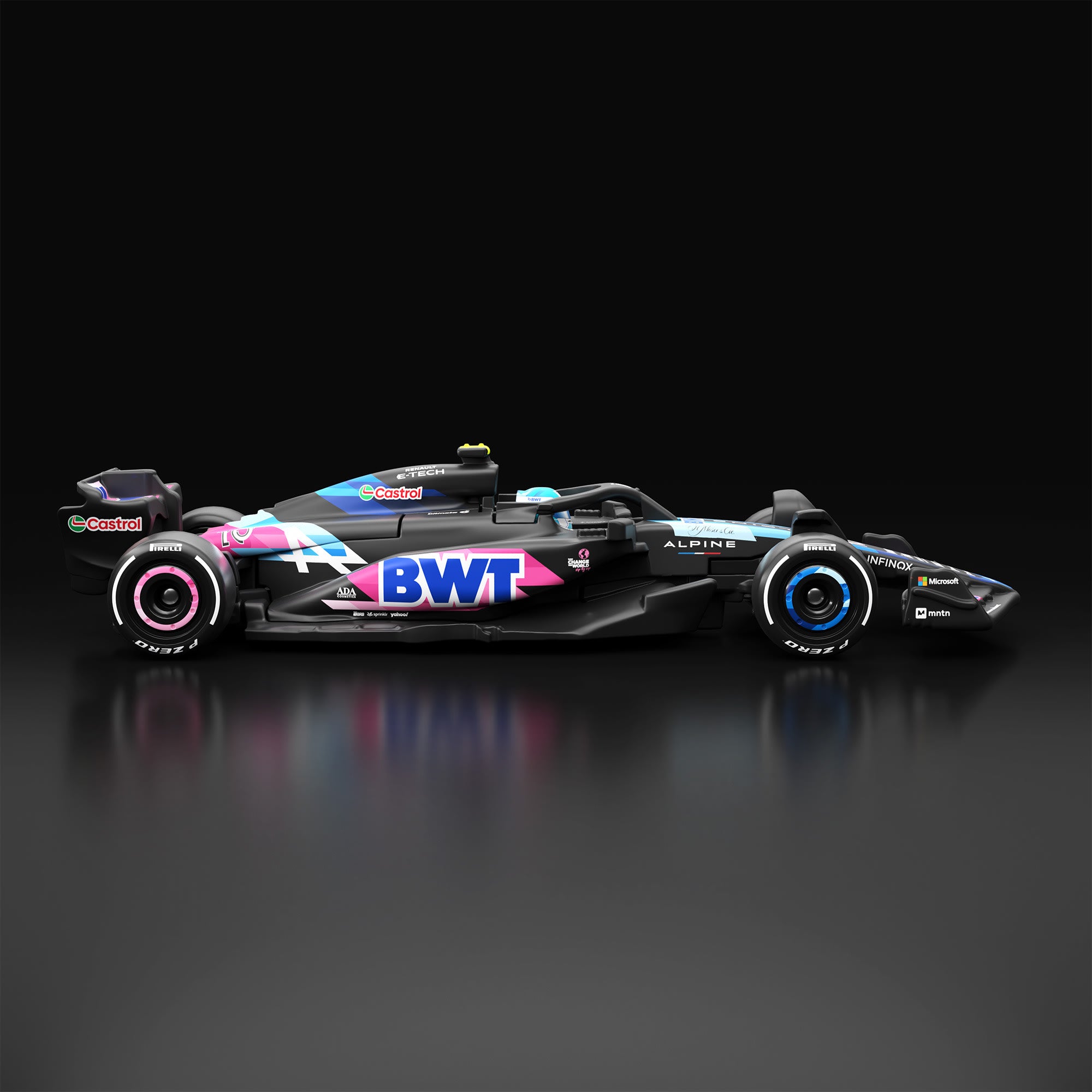 Hot Wheels F1 Series: 2024 BWT Alpine F1 Team A524 Car #10 - Image 4