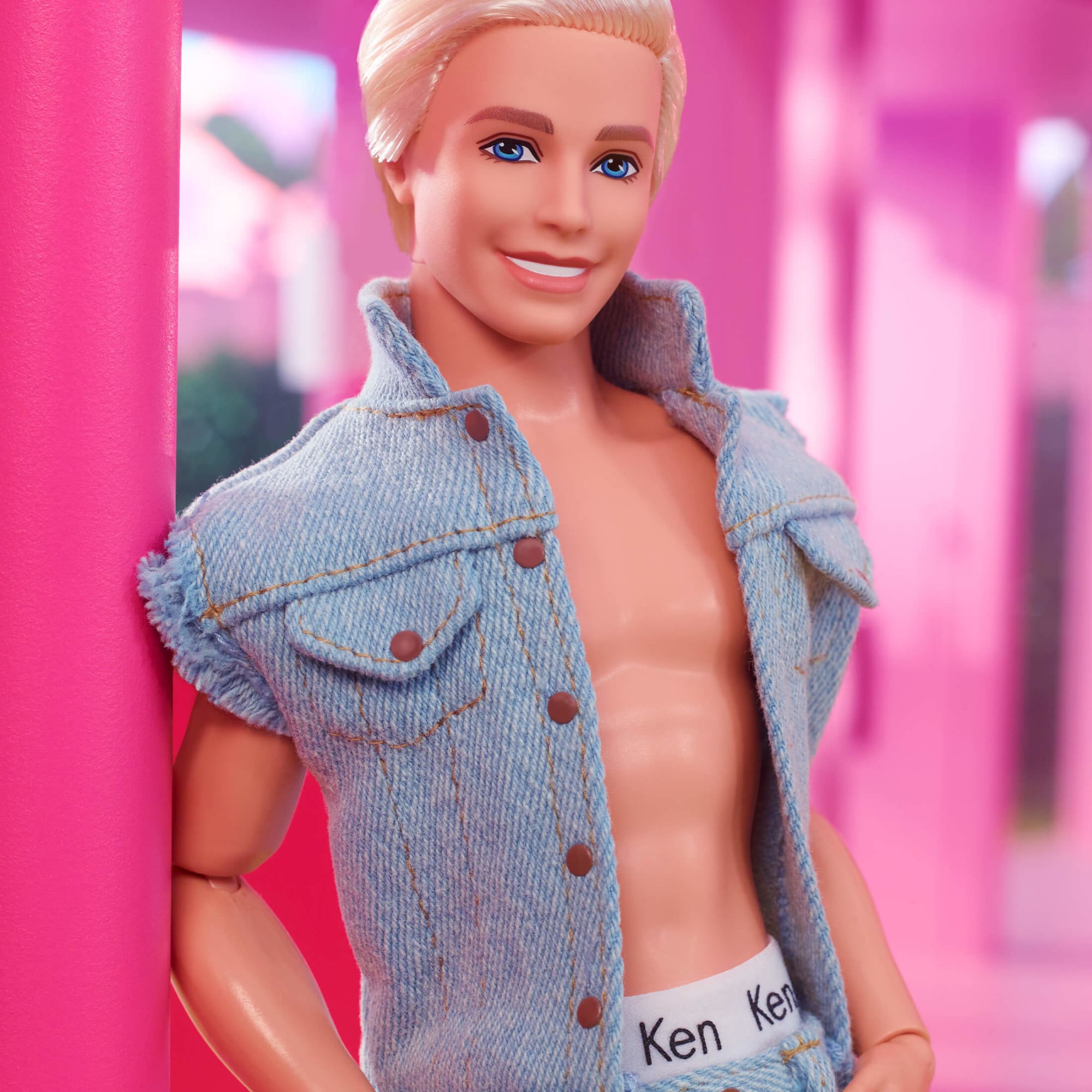 Ken Doll Wearing Denim Matching Set – Barbie The Movie - Image 4