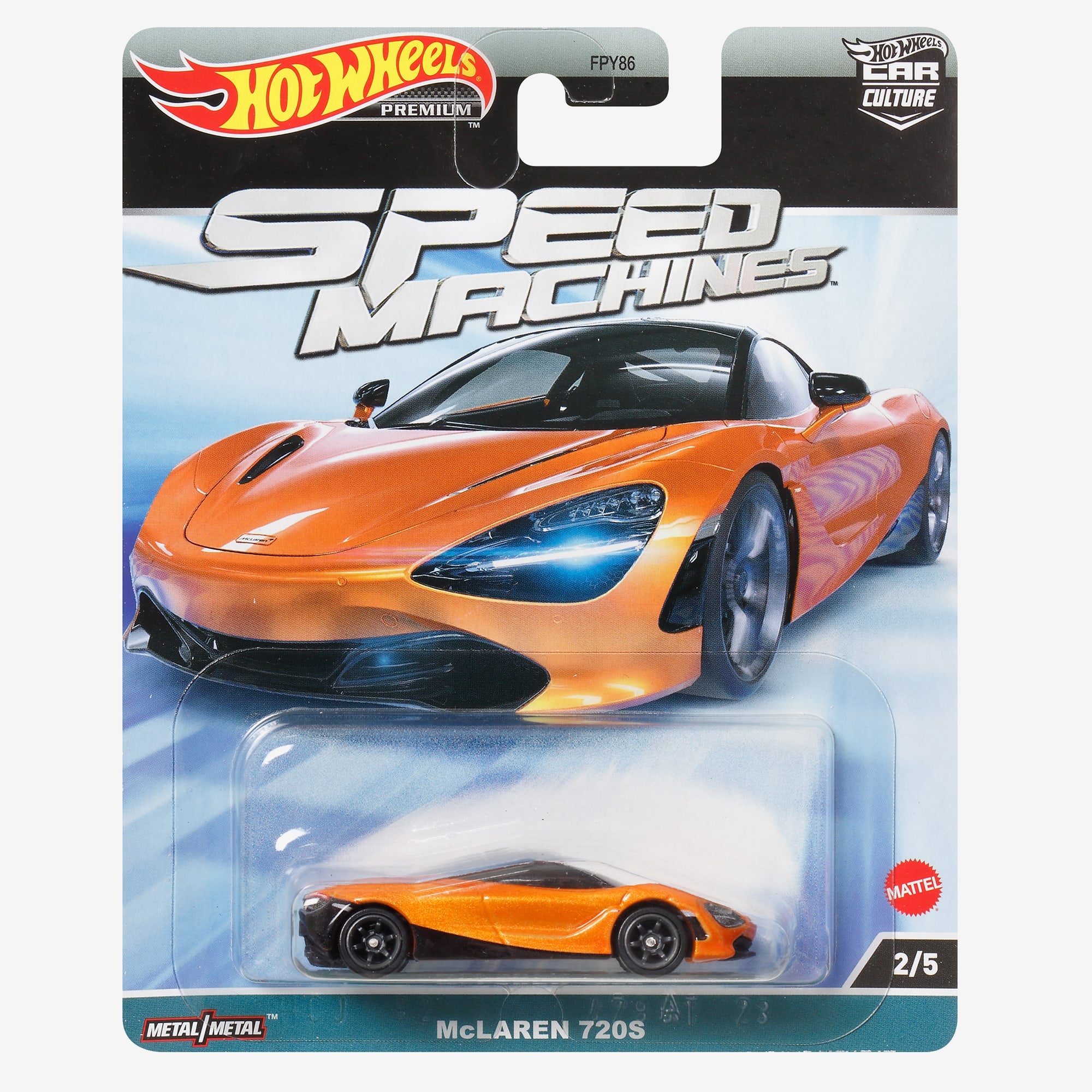 Hot Wheels Premium Car Culture Speed Machines – McLaren 720S - Image 3