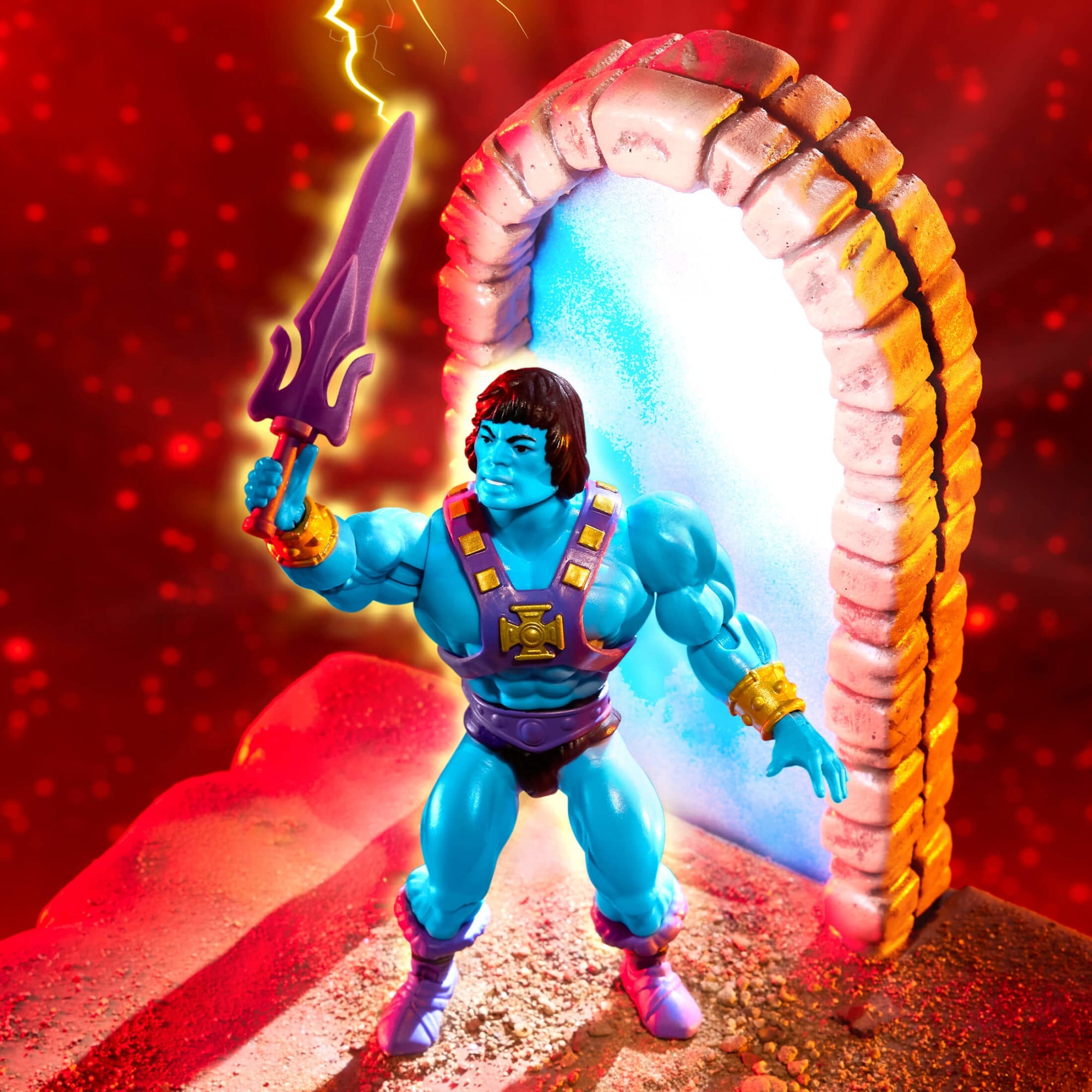 Masters of the Universe Origins He-Skeletor Figure - Image 6