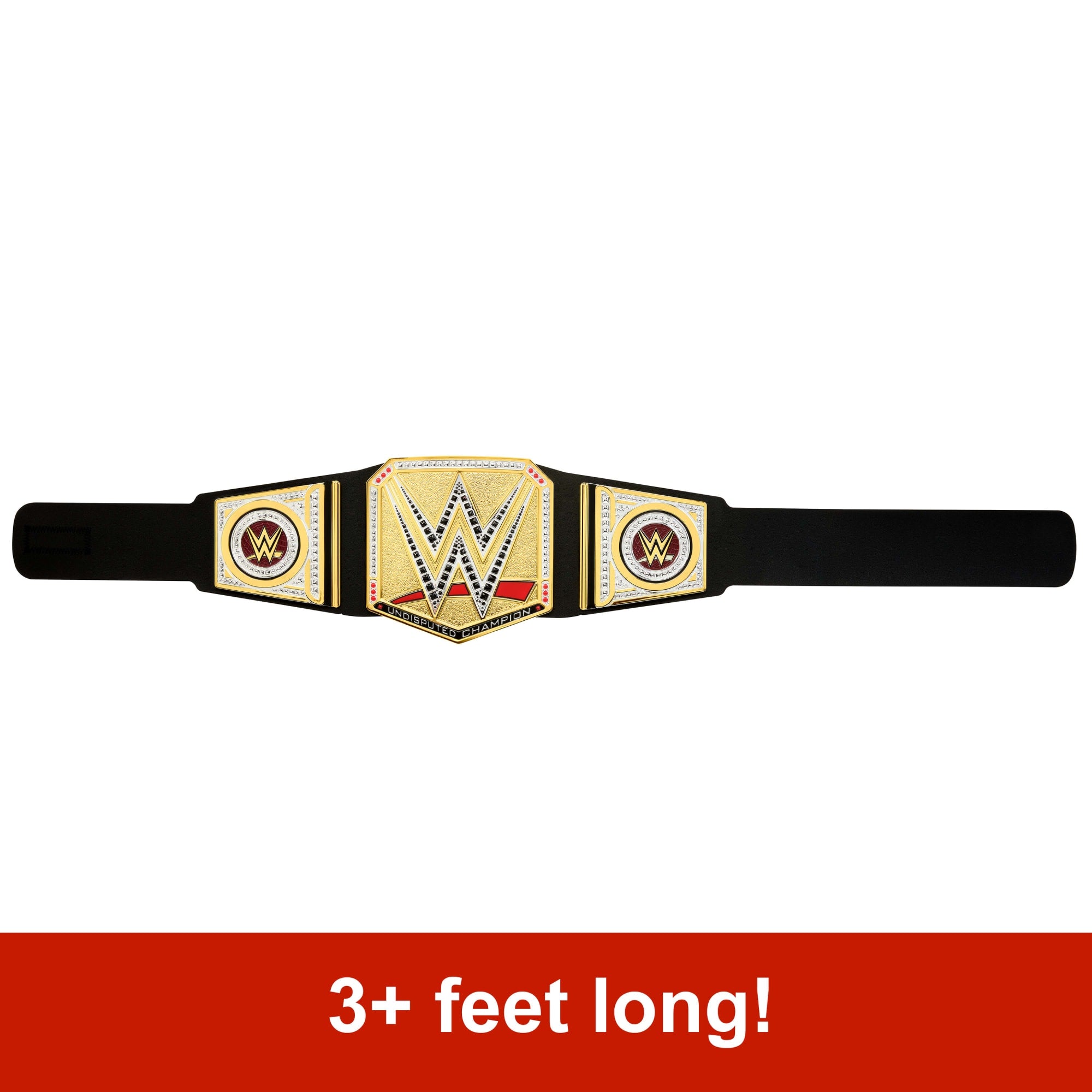 WWE Championship Title. Undisputed WWE Universal Role-Play & Costume. Leather-Like Belt - Image 3