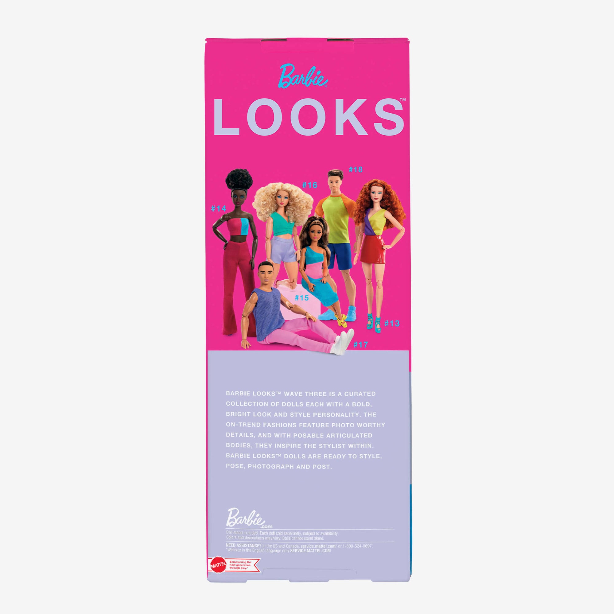 Barbie Looks Doll (Original. Curly Black Hair) - Image 8