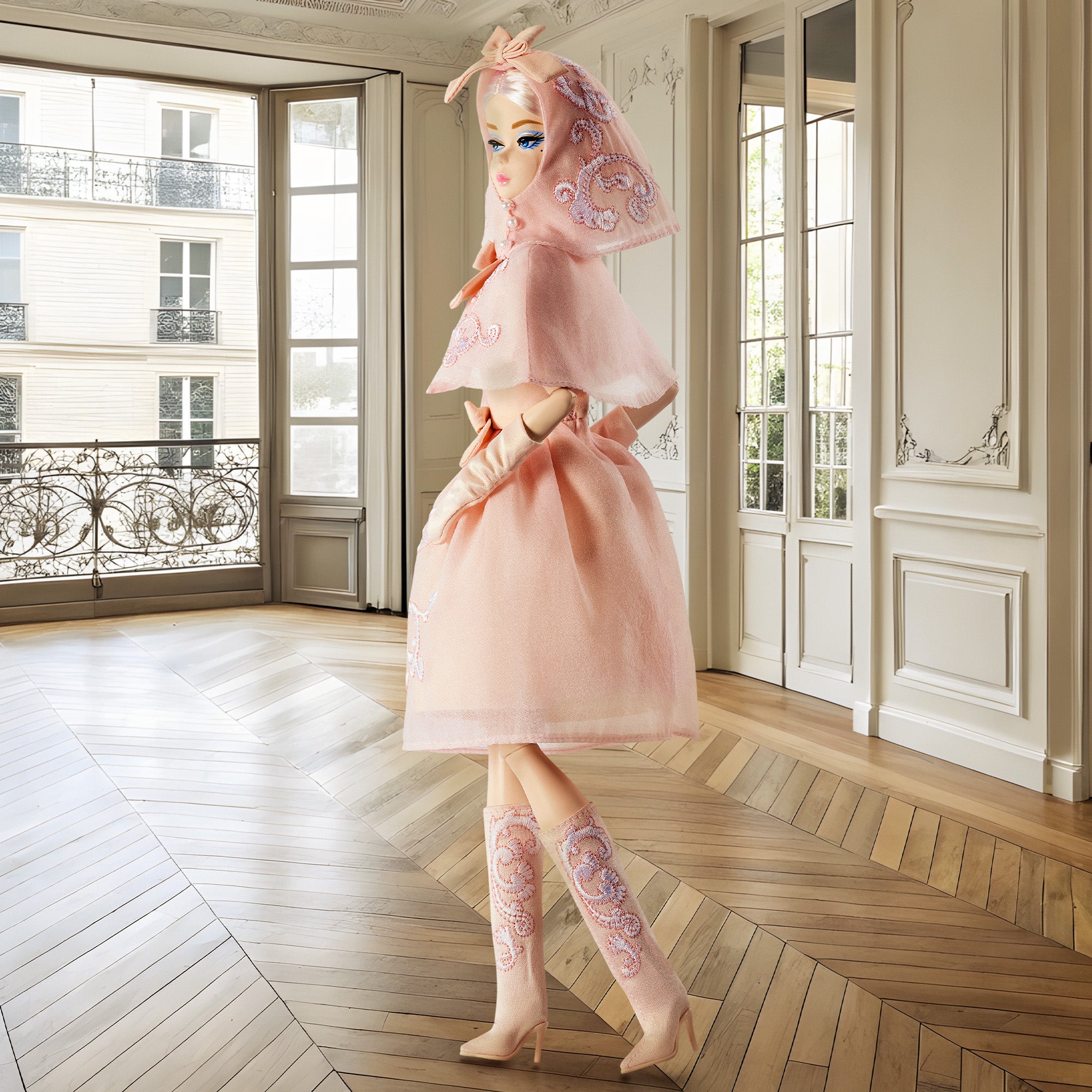 Barbie Fashion Model Collection Barely Blush Doll - Image 6