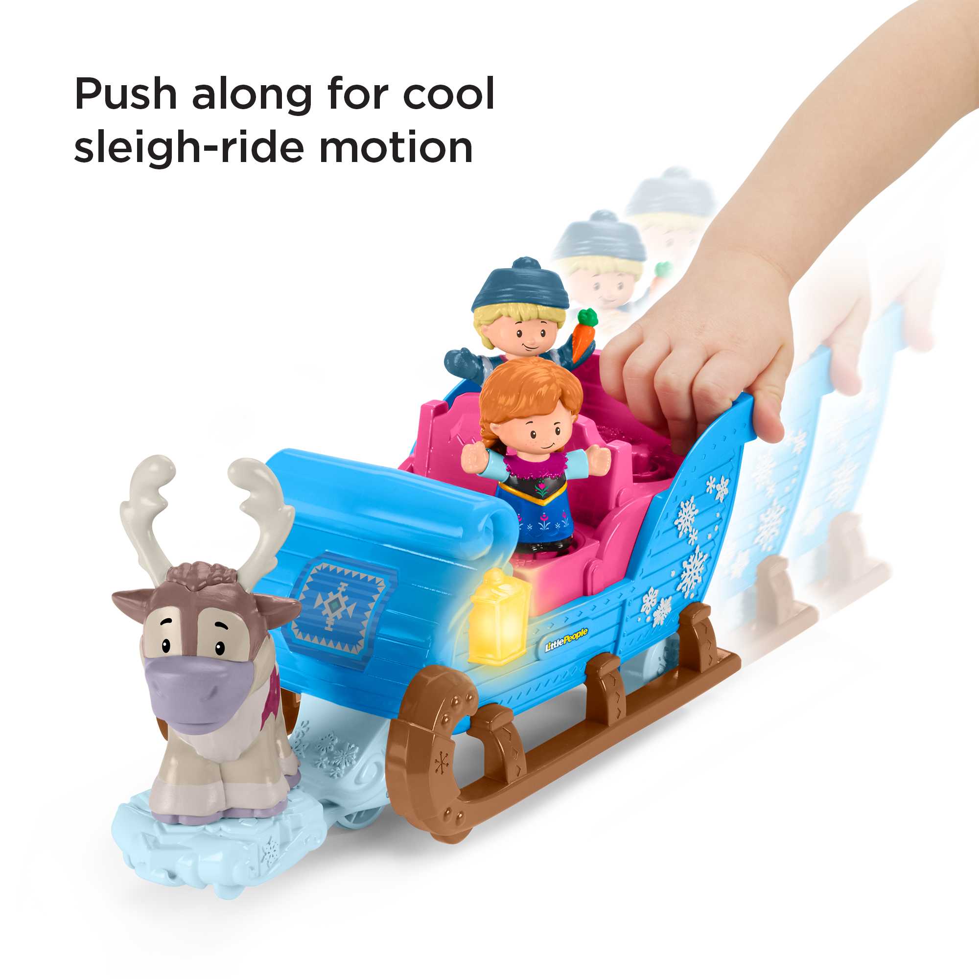 Fisher-Price Disney Frozen Kristoff's Sleigh By Little People - Image 3
