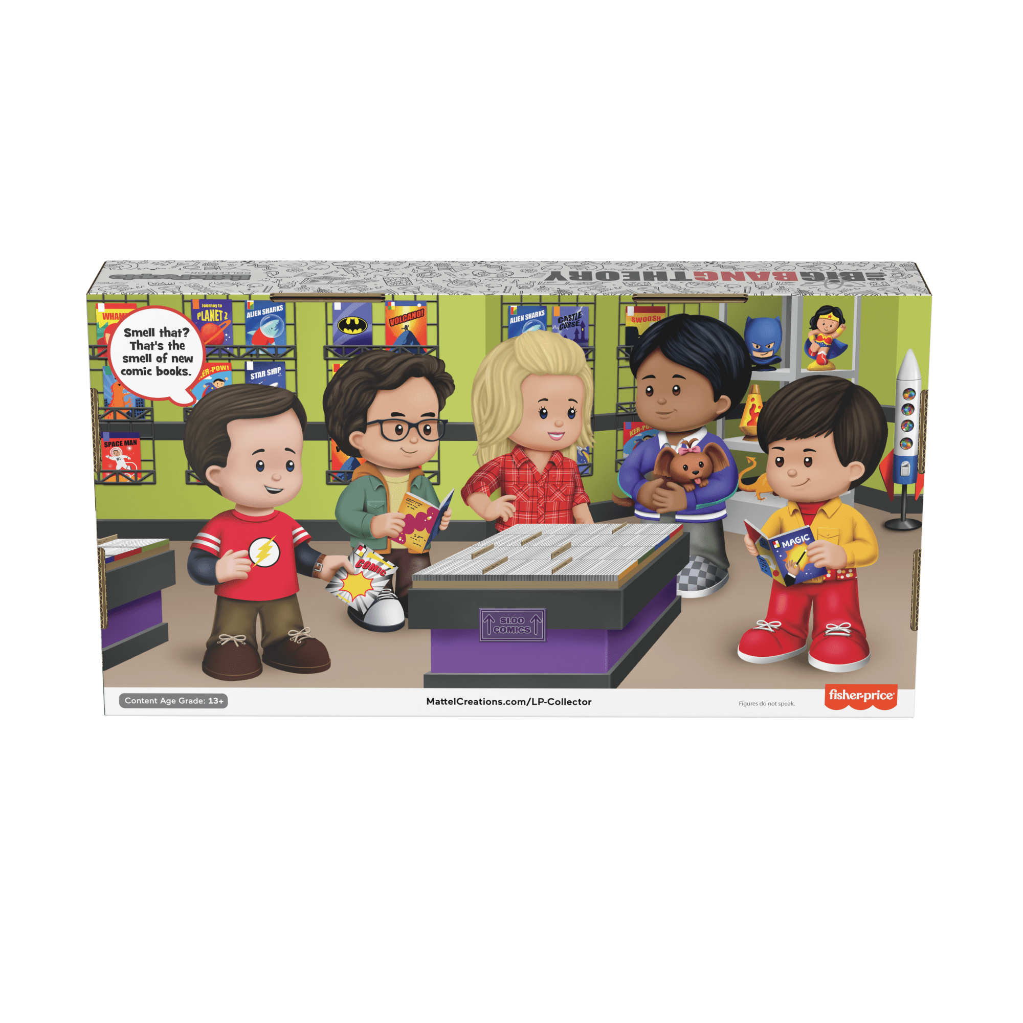 Little People Collector The Big Bang Theory TV Show Special Edition Set - Image 9