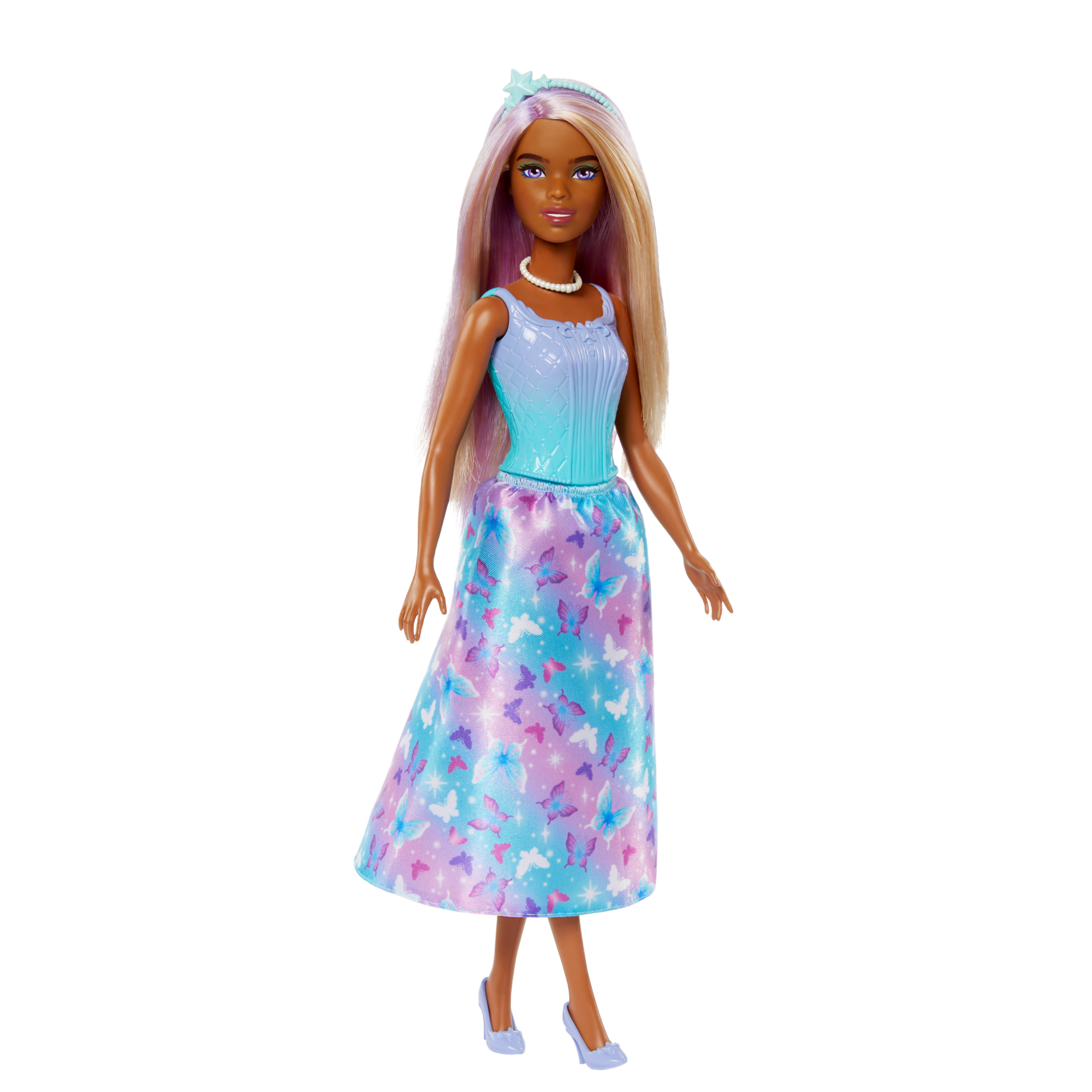 Barbie Fantasia Boneca Donzela Vestido de Sonho Azul - Image 4