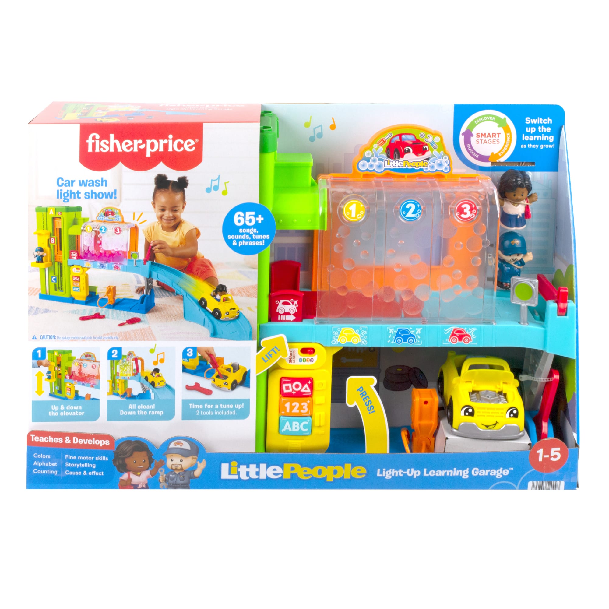 Fisher-Price Little People Coffret de Jeu Le Garage Lumineux - Image 6