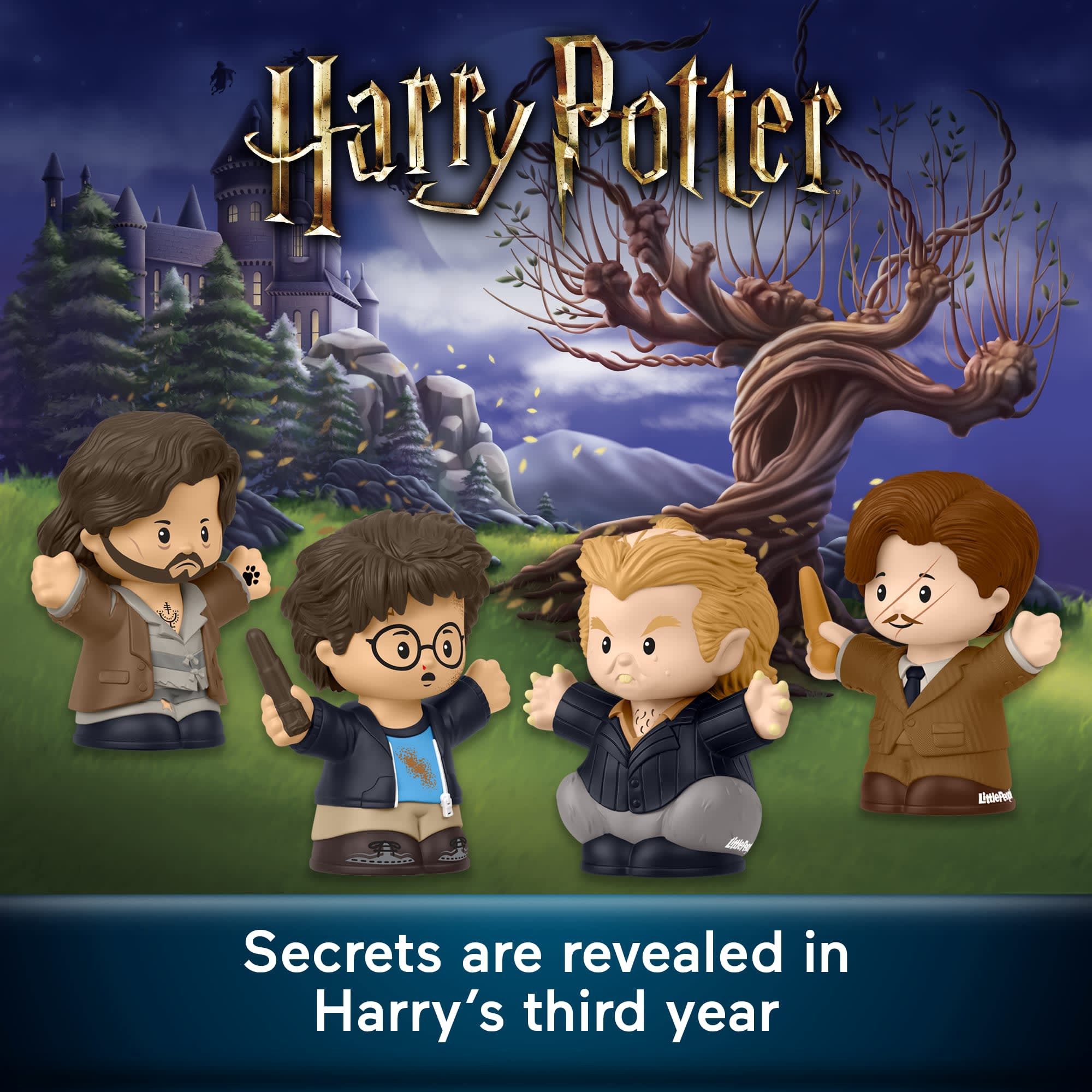 Little People Collector Harry Potter And The Prisoner Of Azkaban Special Edition Set. 4 Figures - Image 2