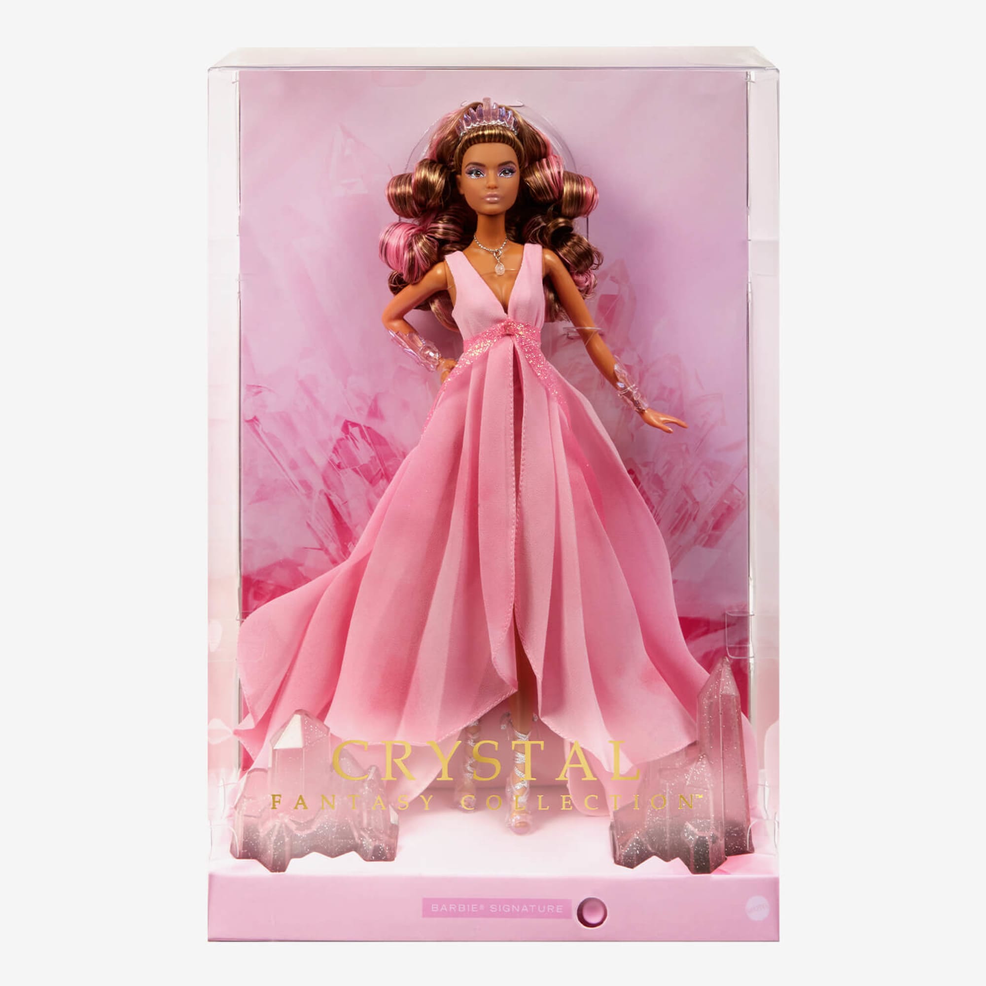 Barbie Crystal Fantasy Collection Rose Quartz Doll - Image 14