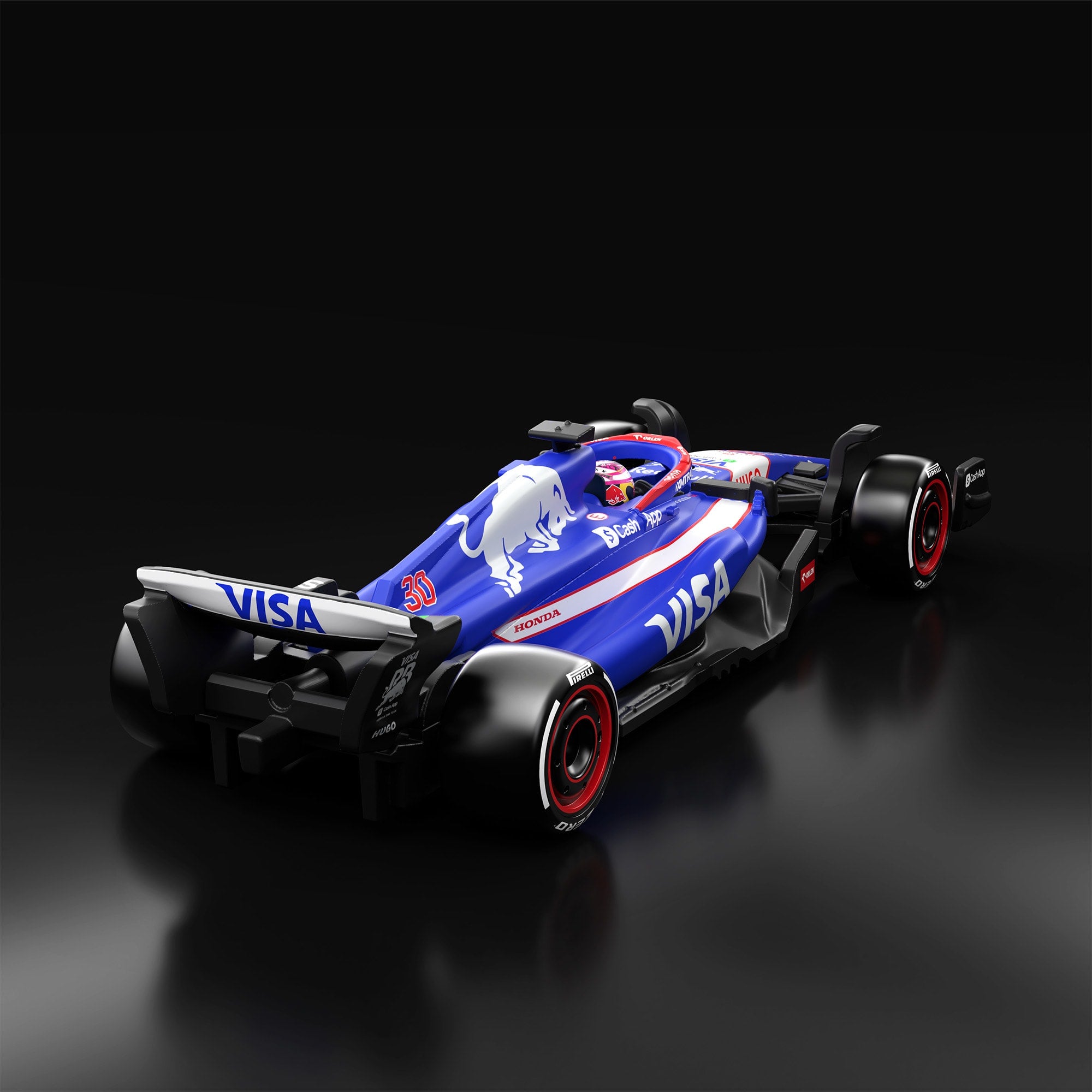 Hot Wheels F1 Series: 2024 Visa Cash App RB Formula One Team VCARB 01 Car #30 - Image 3