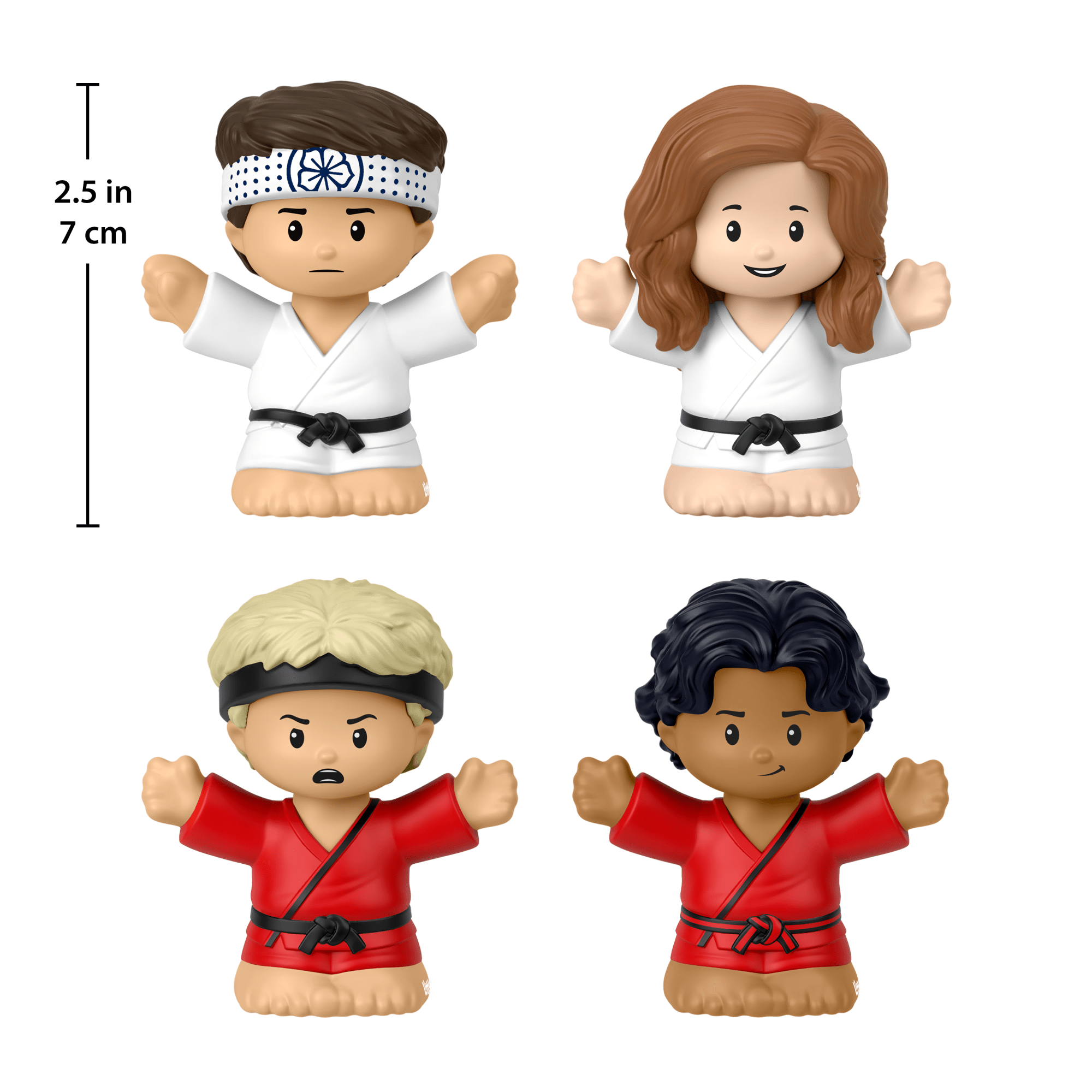 Little People Collector Cobra Kai Special Edition Set For Adults & Fans. 4 Figures - Image 2