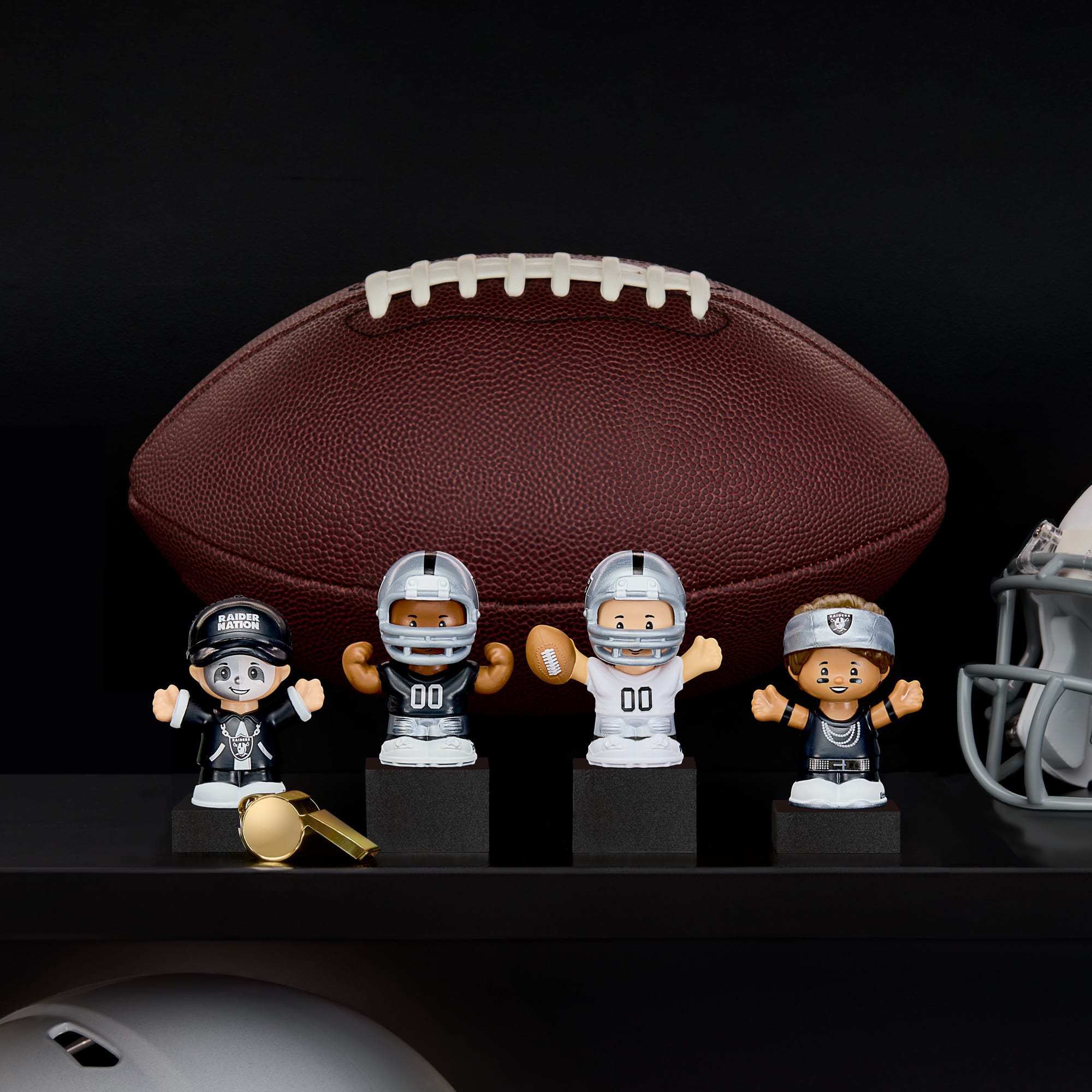Little People Collector x NFL Las Vegas Raiders Set - Image 2