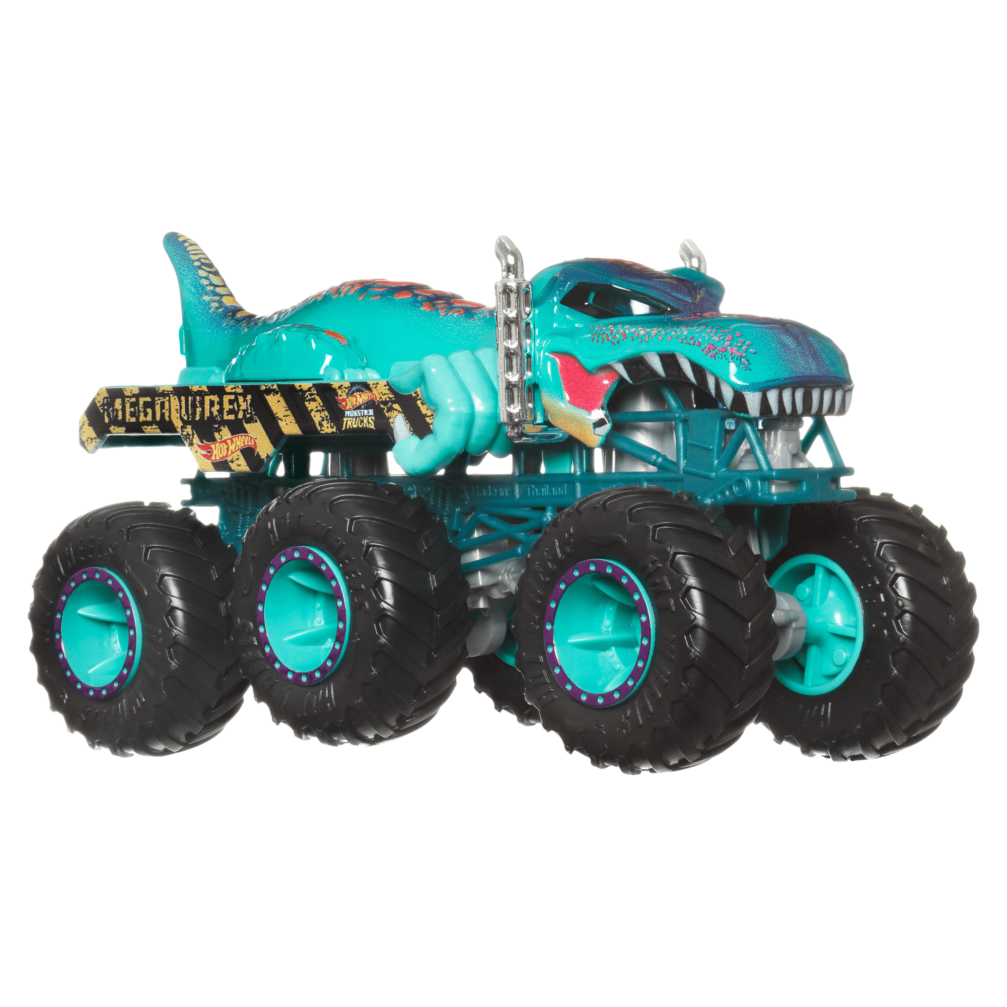 Hot Wheels Monster Trucks Veículo de Brinquedo Caminhões Reboque Surpresa Escala 1:64 - Image 6
