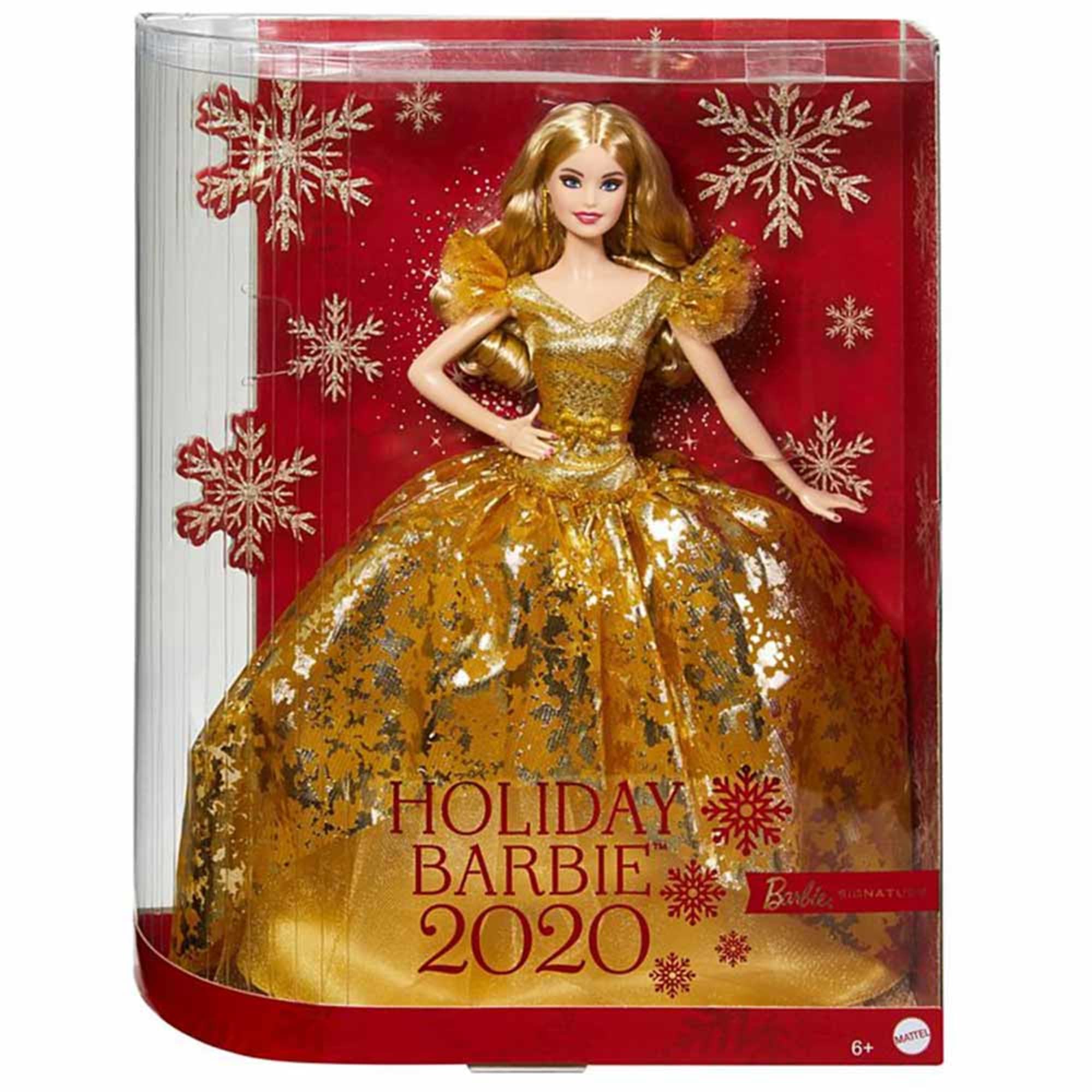 2020 Holiday Barbie Doll. Blonde Long Hair - Image 7