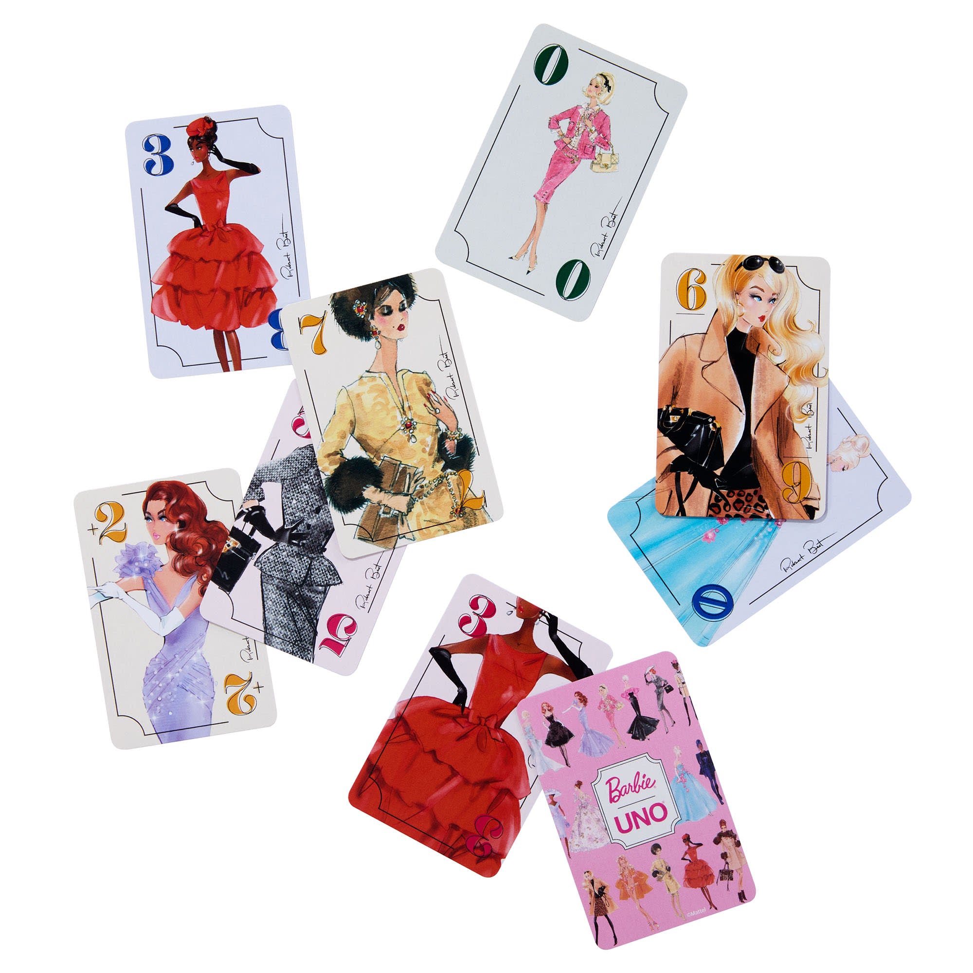 UNO Canvas Barbie Fashion Model Collection Deck - Image 2