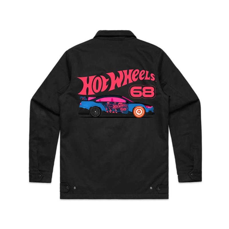 Hot Wheels x Mercedes Benz Black Work Jacket - Image 2