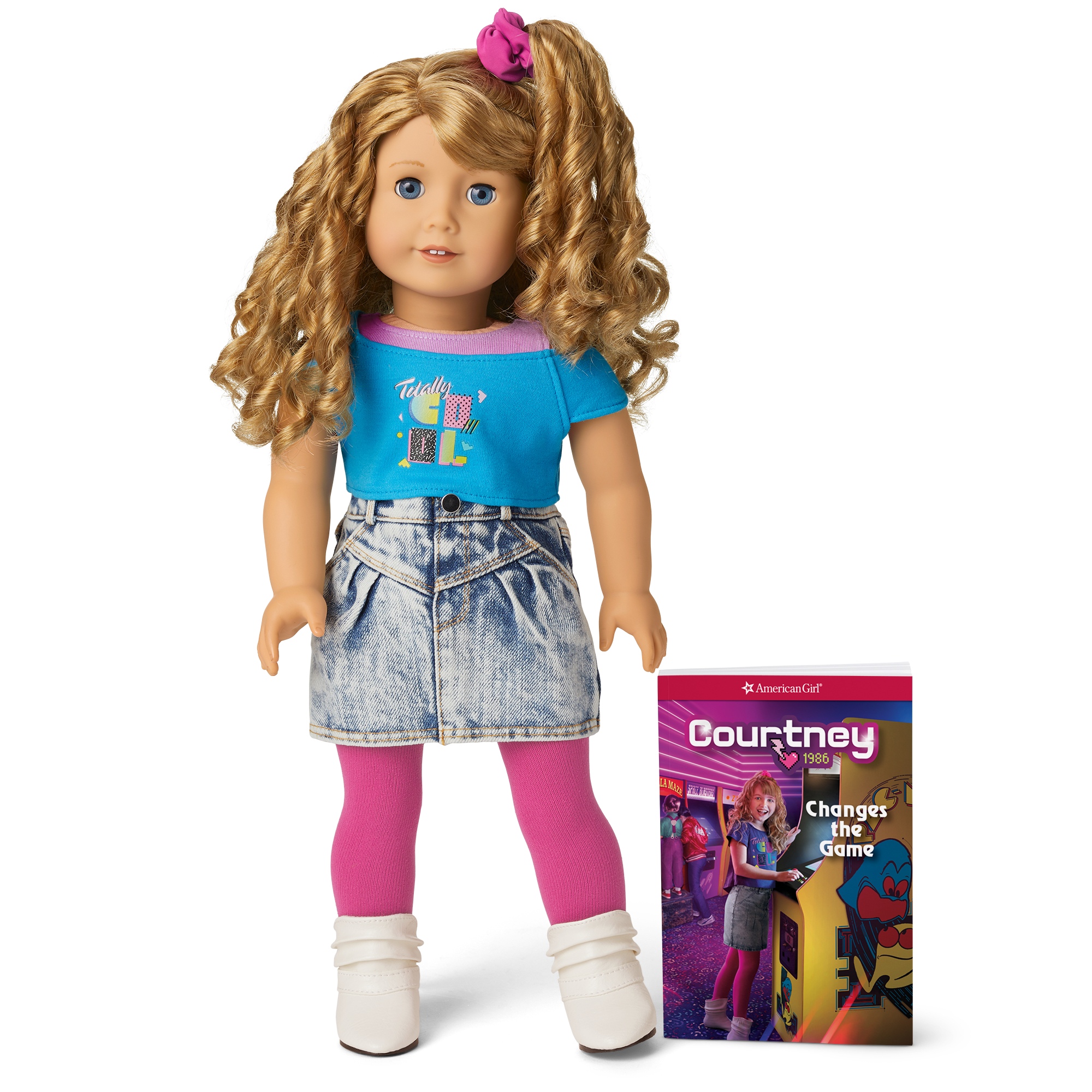 Courtney™ 18-inch Doll & Book (Historical Characters)