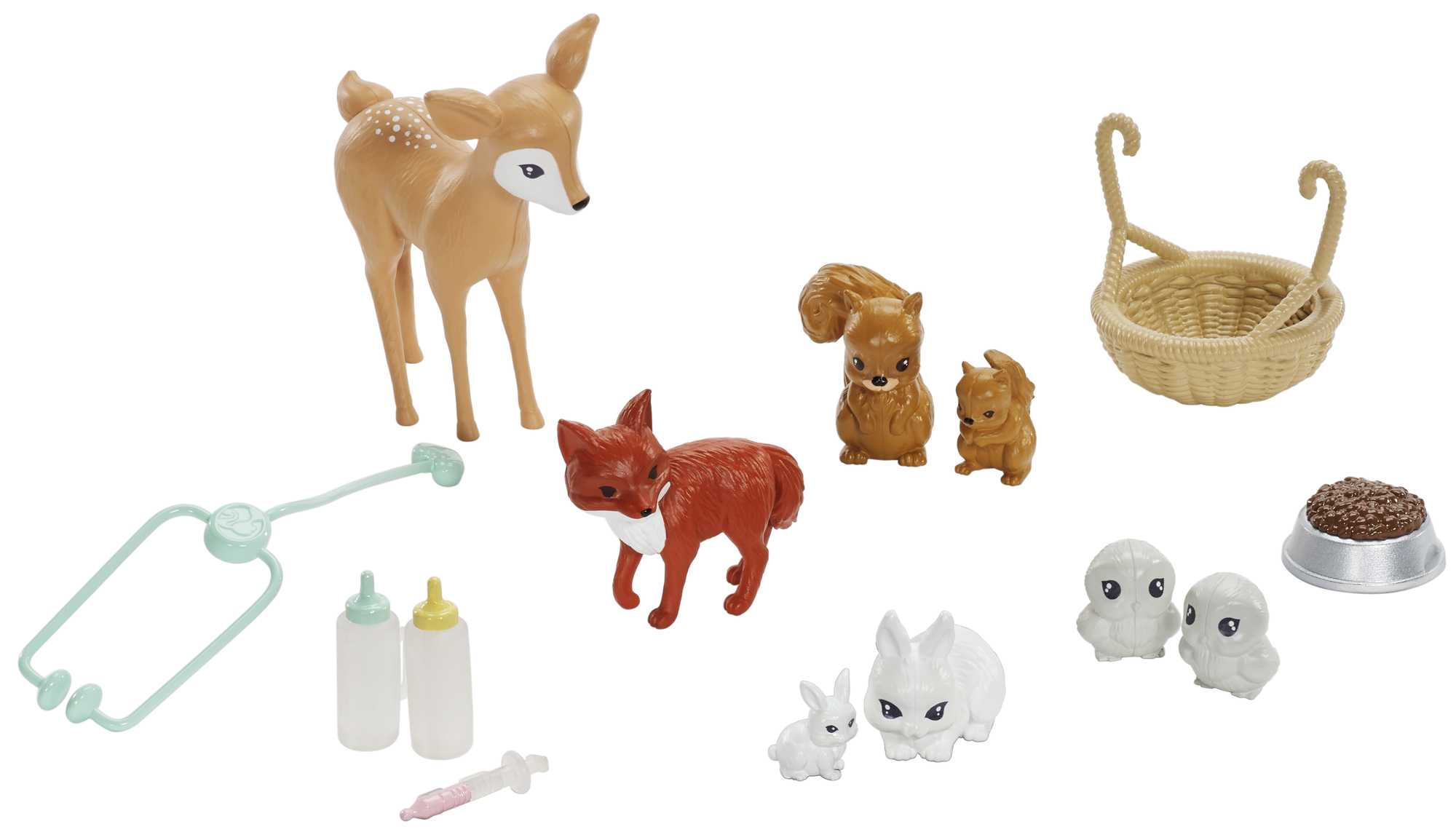 Barbie Pet Rescue Center 8 Animals & Accessories Doll Playsets - Image 5