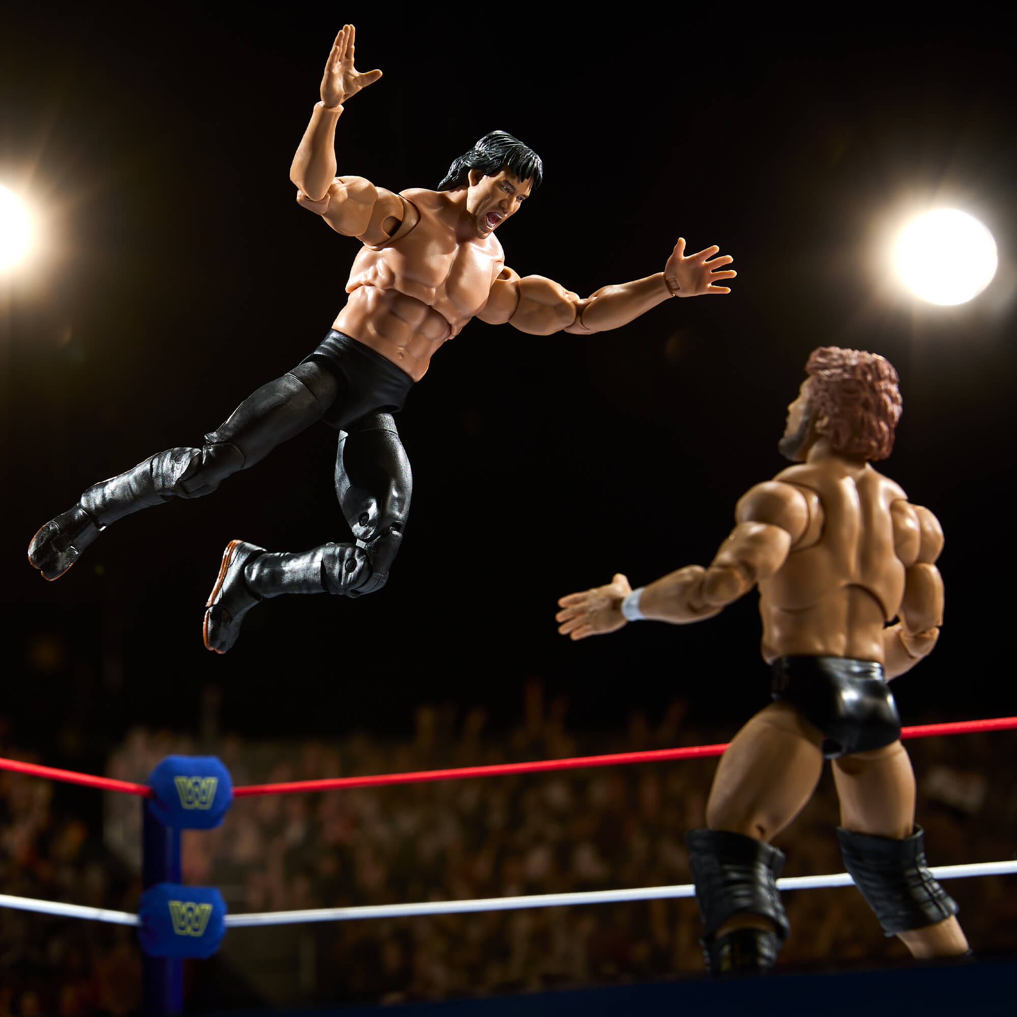 WWE Ultimate Edition Coliseum Collection Million Dollar Man Ted DiBiase and Ricky The Dragon Steamboat 2-Pack - Image 2