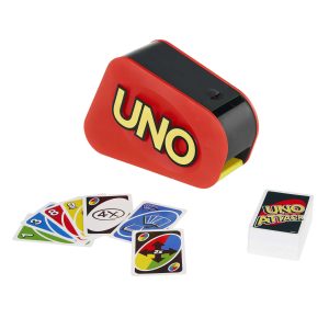 Uno Attack™ Jeu de Cartes. Distributeur Aléatoire. 2 à 10Joueurs
