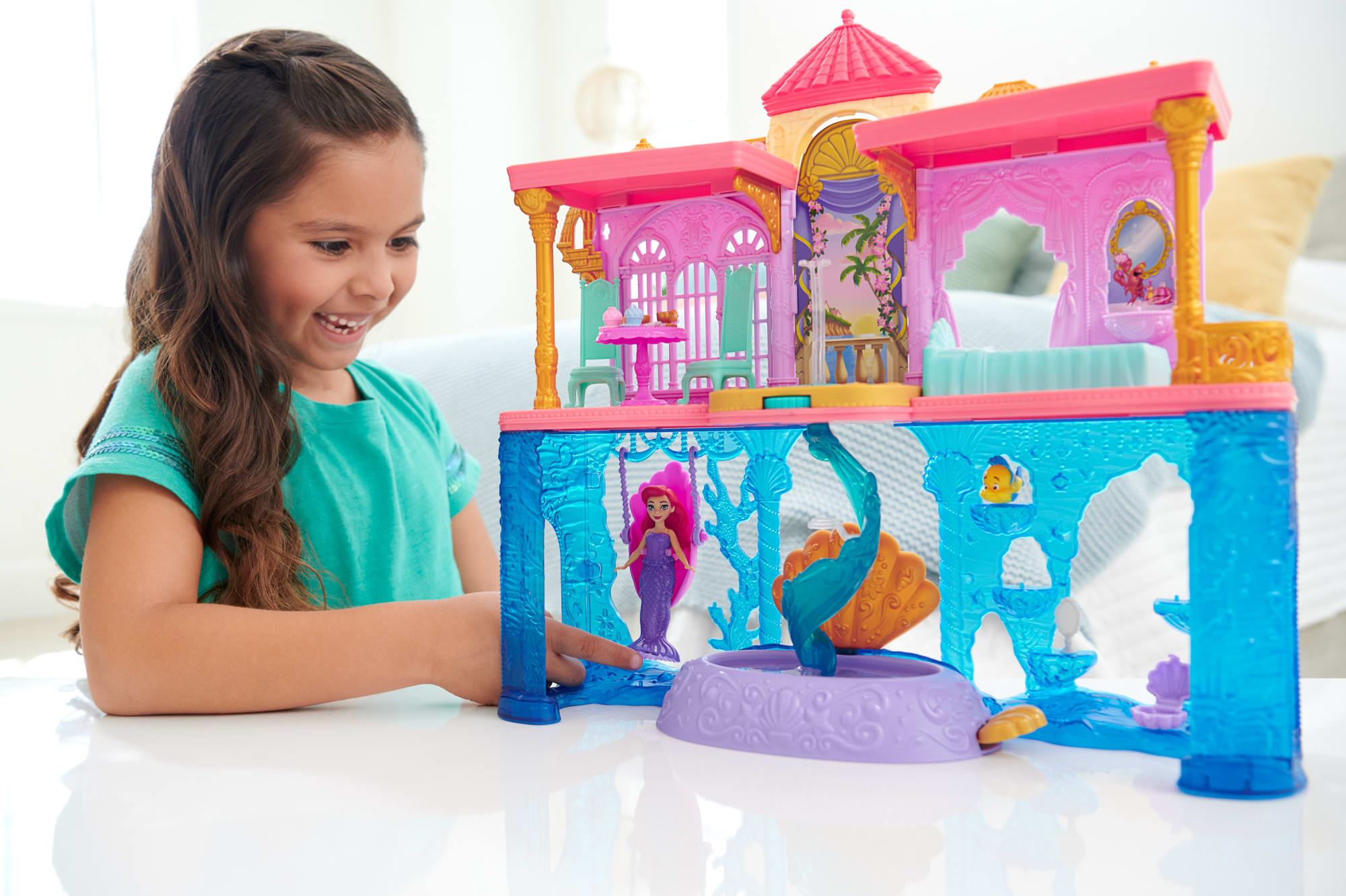 Disney Princess Toys. Ariel's Stacking Castle. Gifts For Kids - Image 2