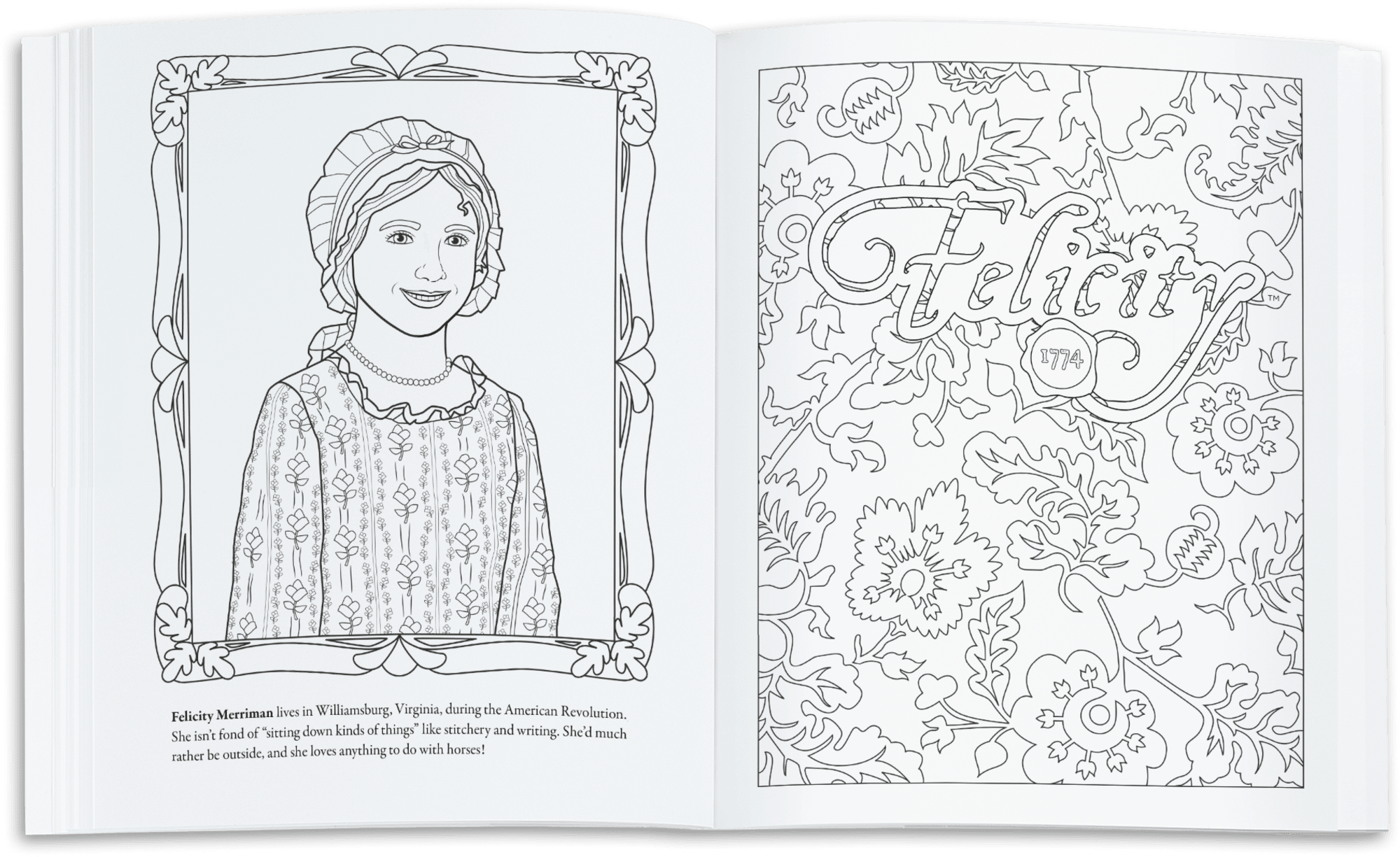 American Girl® Coloring Journal - Image 2