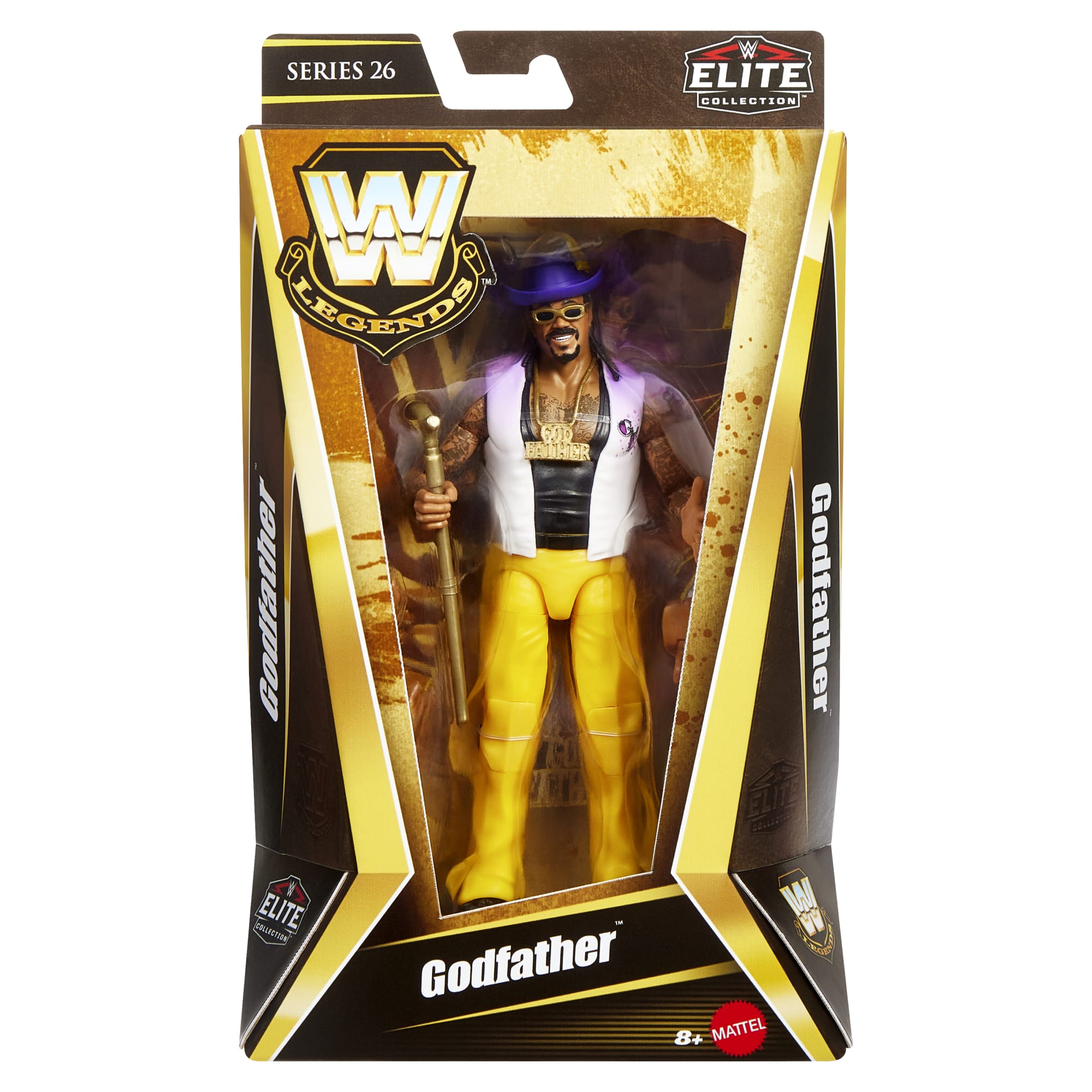 WWE Elite Legends Godfather Action Figure - Image 6