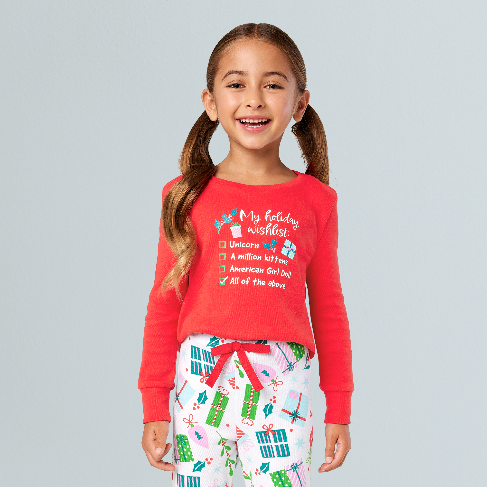 Holiday Wish List PJs for Little Girls - Image 10
