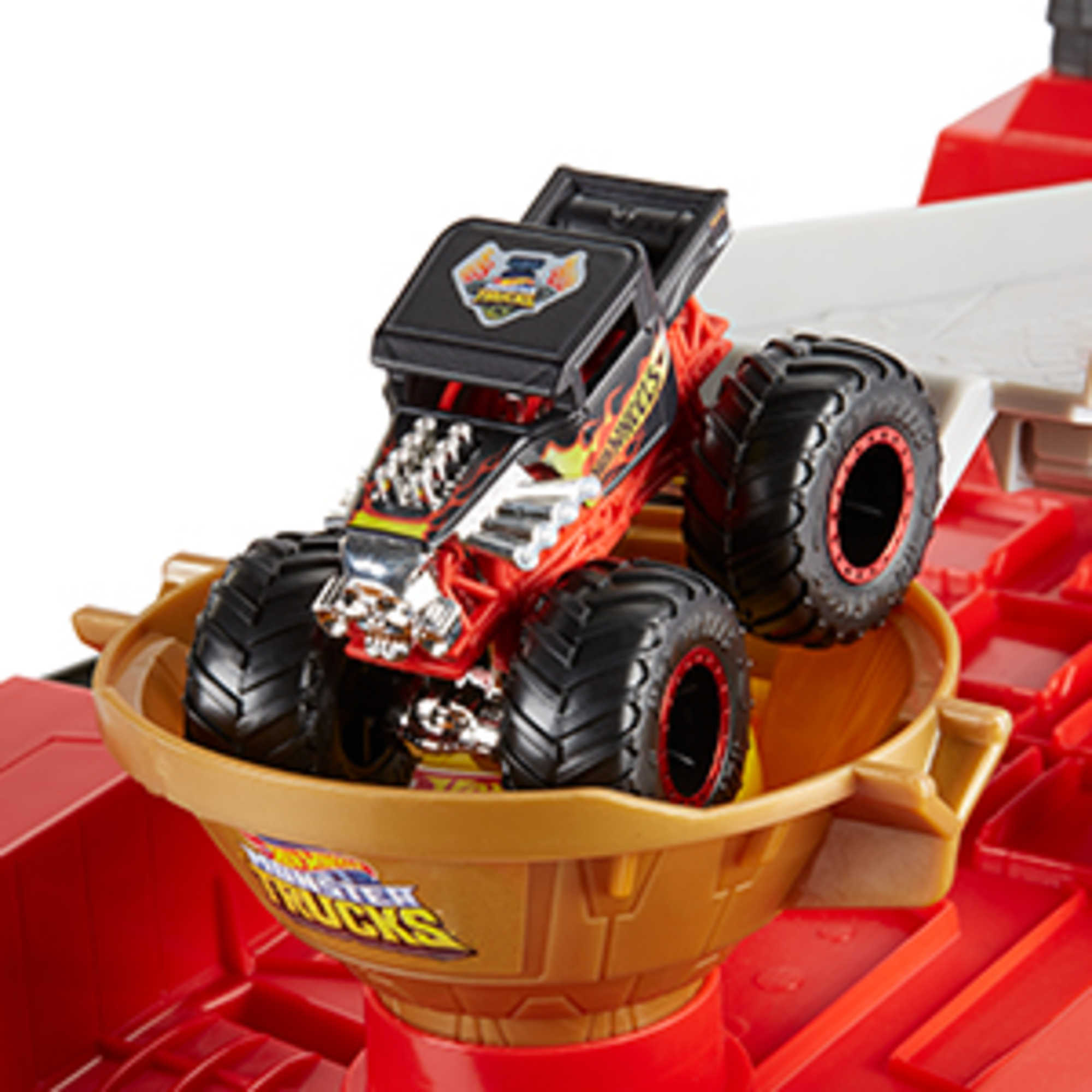Hot Wheels Monster Trucks Coffret de Jeu Course de descente - Image 4