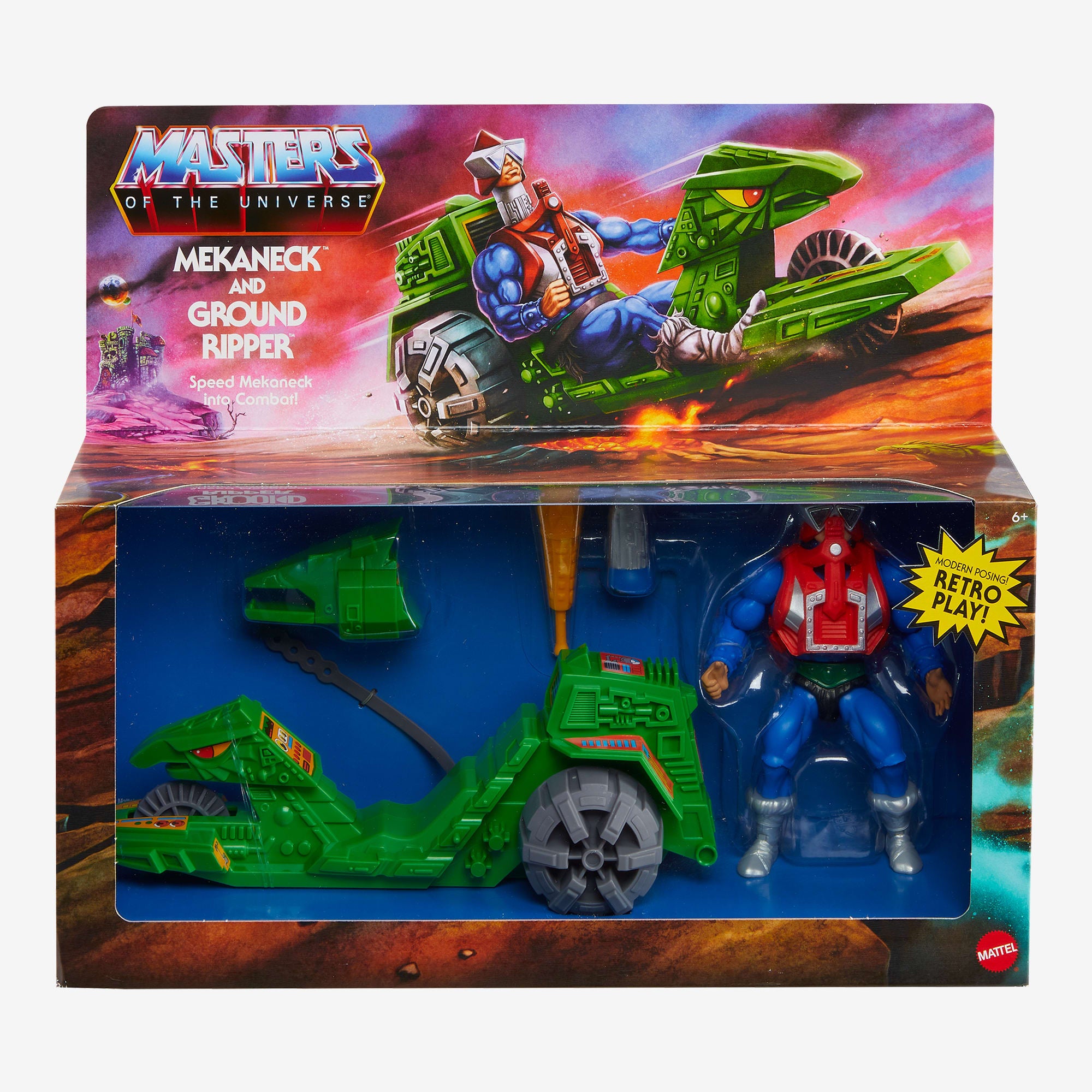 Masters of the Universe Origins Ground Ripper & Mekaneck Action Figure - Image 9