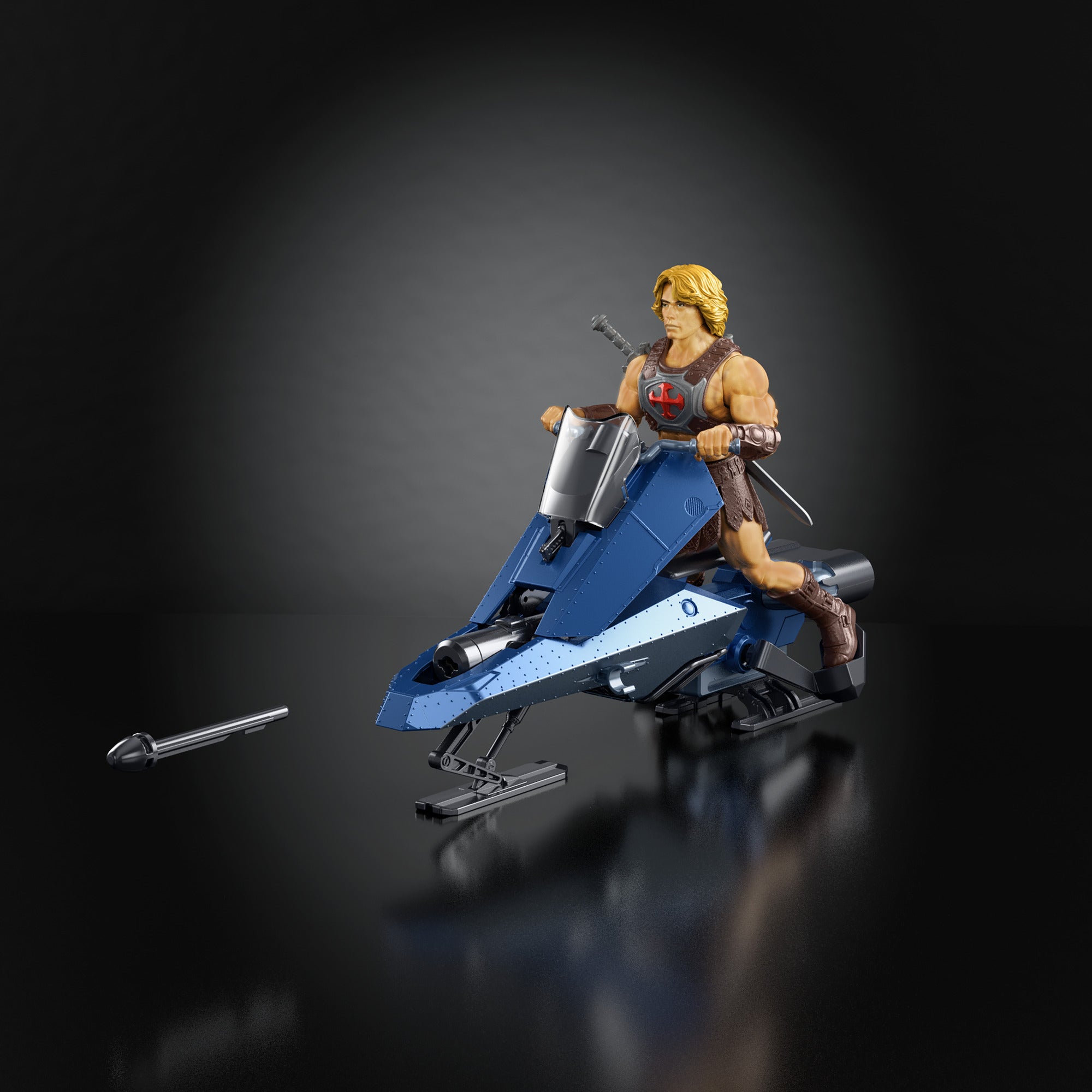 Masters Of The Universe He-Man And Sky Sled Pack. 2026 Movie Vehicle & Figure. 5.5 Inch Scale - Image 2