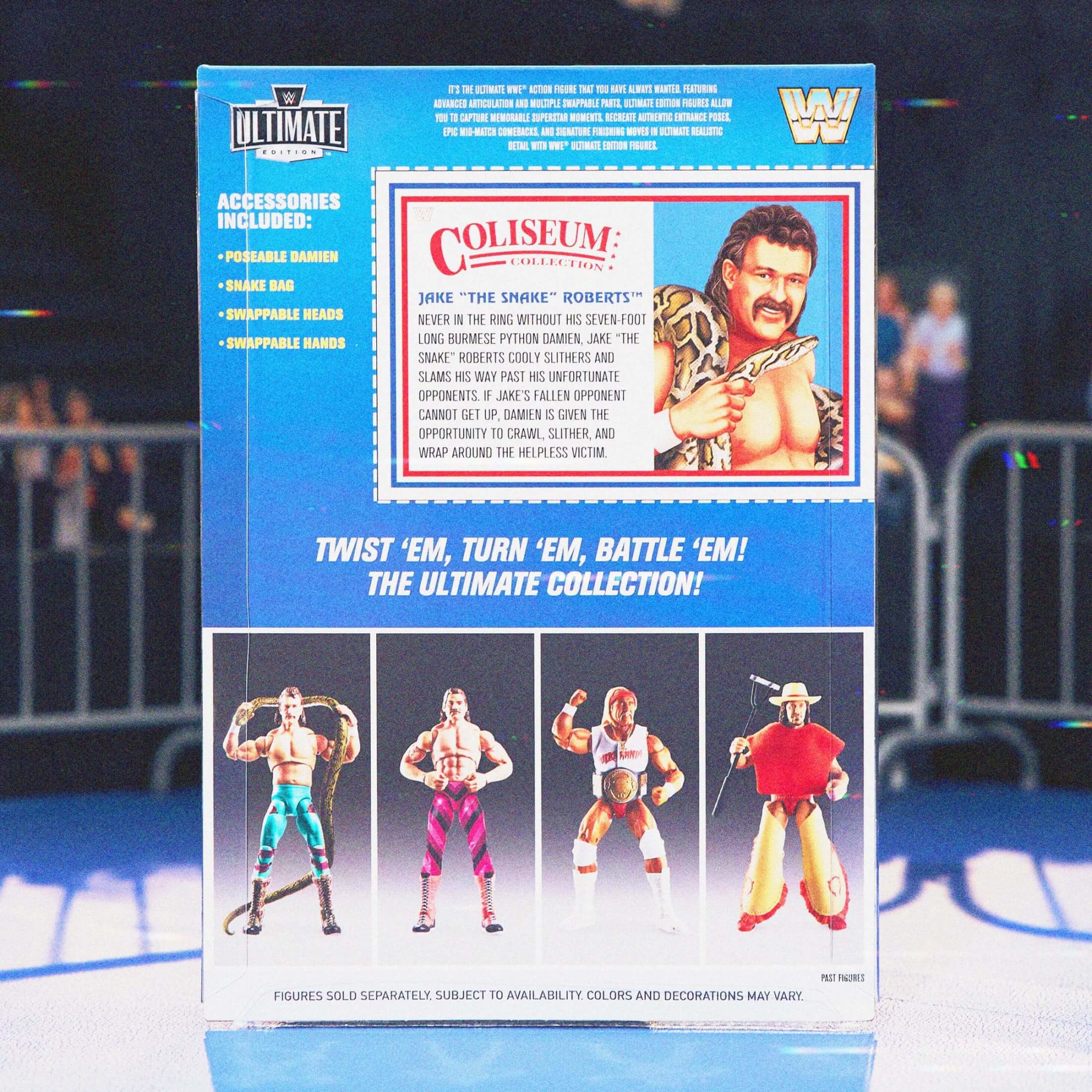 WWE Action Figure Ultimate Edition Coliseum Collection Jake The Snake Roberts & Ravishing Rick Rude 2-Pack - Image 10