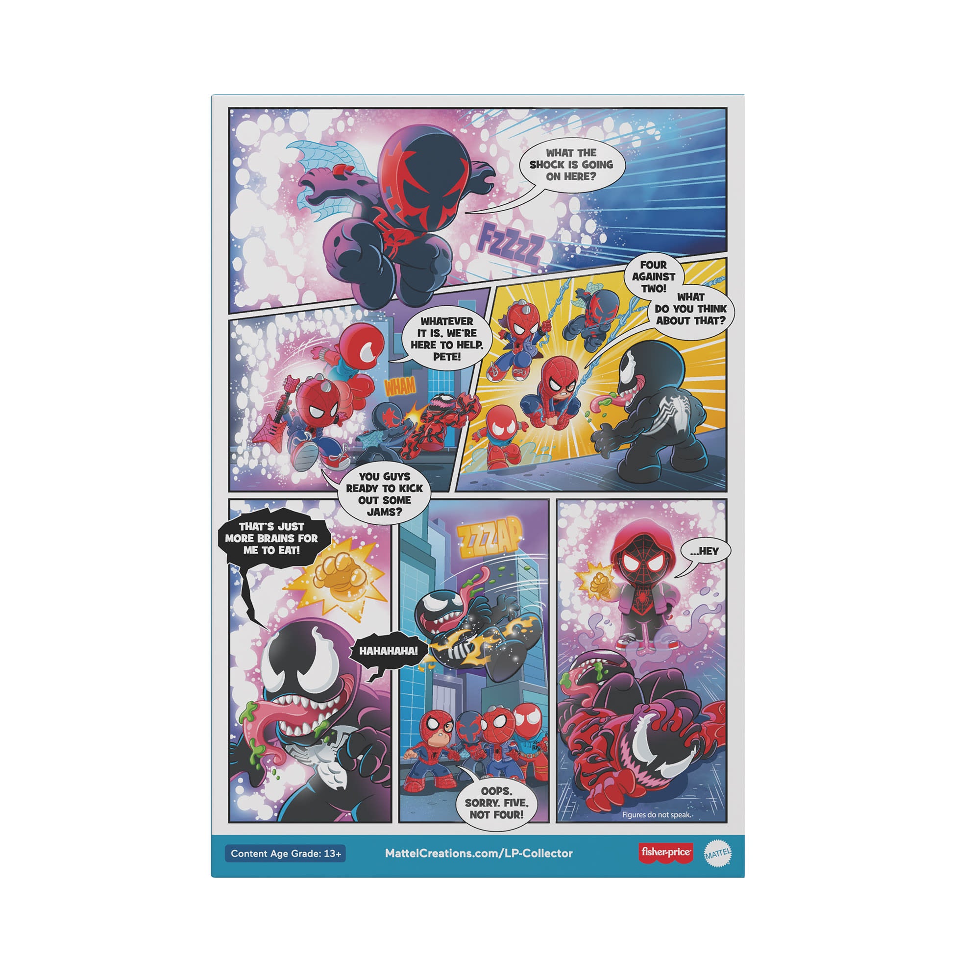 Little People Collector Marvel Spider-Man: Issue 2 Special Edition Set - Image 16