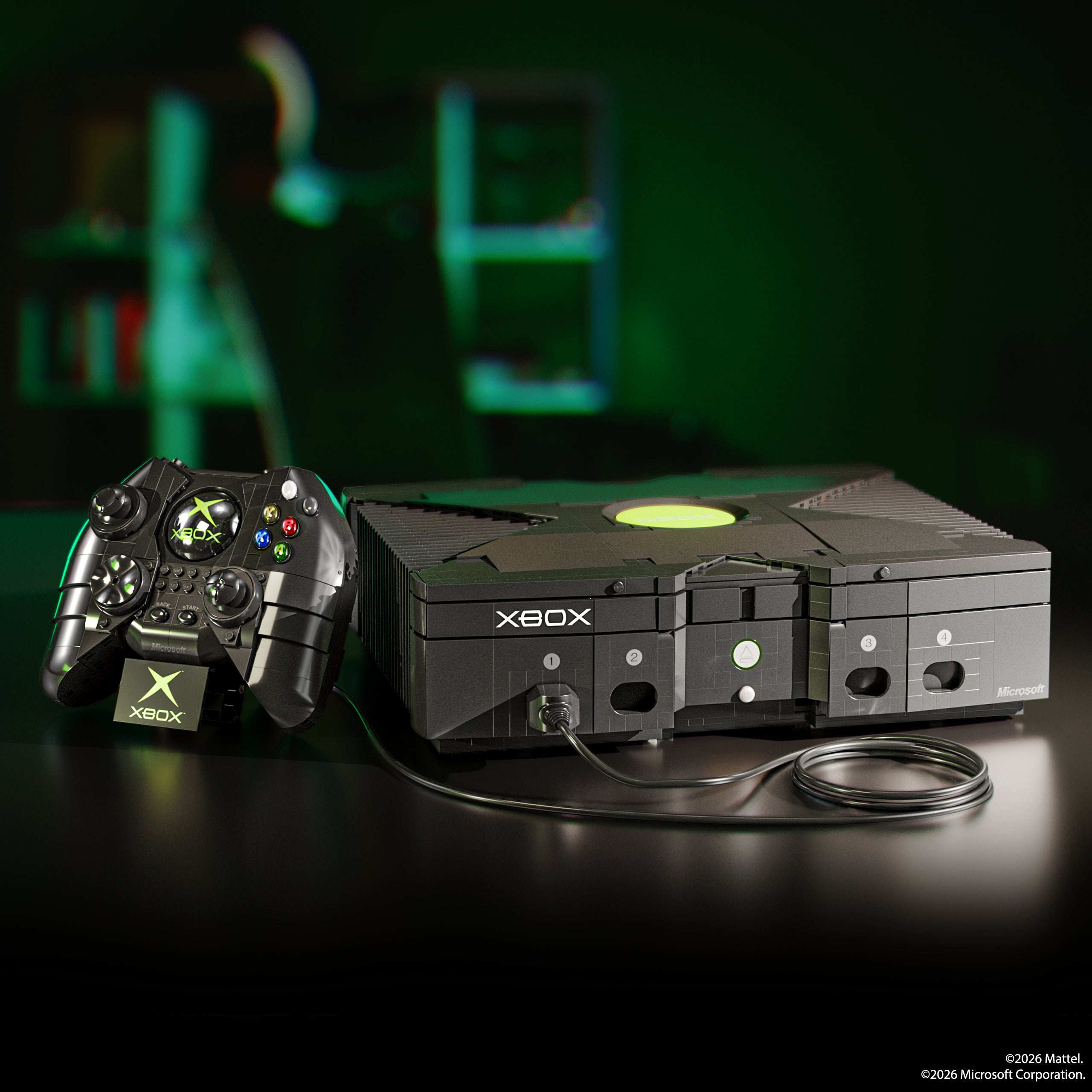 Mattel Brick Shop Microsoft Xbox Building Toy Kit - Image 3