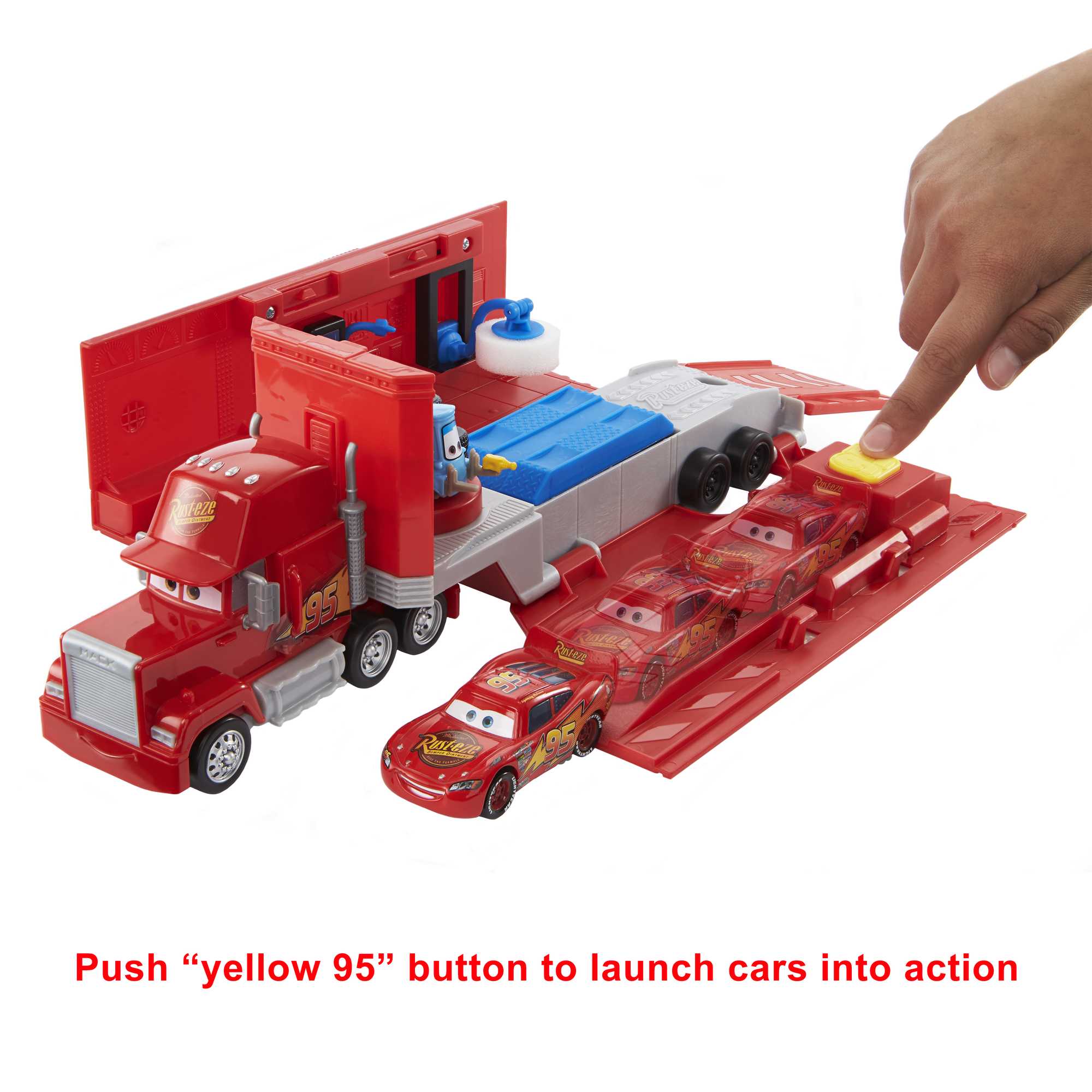 Disney And Pixar Cars Transforming Mack Playset - Image 5