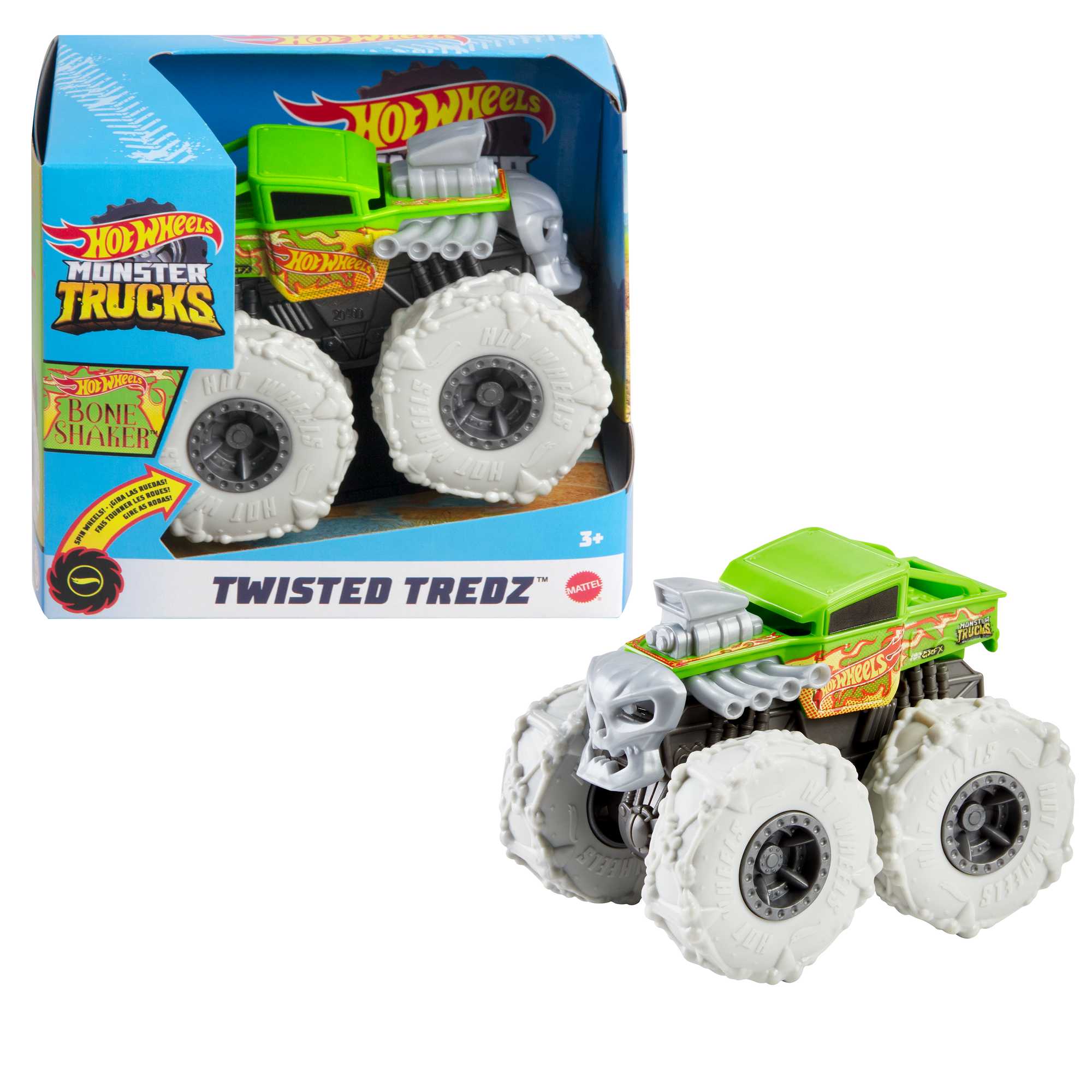 Hot Wheels Monster Trucks Veículo de Brinquedo Pneus Todo-o-Terreno Escala 1:43 - Image 4