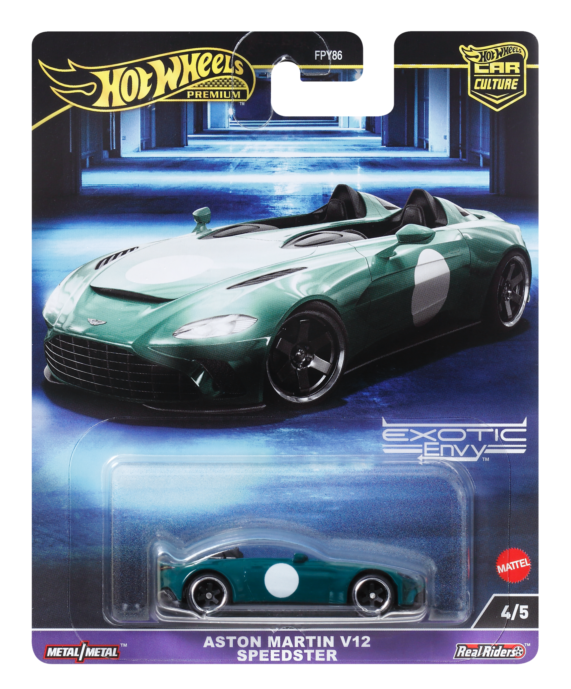 Hot Wheels Car Culture Circuit Legends Aston Martin V12 Speedster For 3 Years Old & Up - Image 6