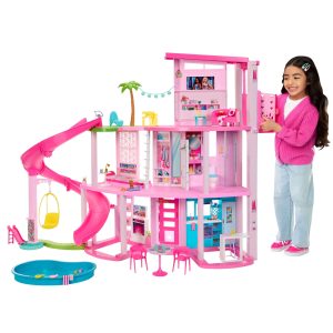 Barbie® Coffret de Jeu Maison de Rêve. 3 Étages. 75+ Éléments